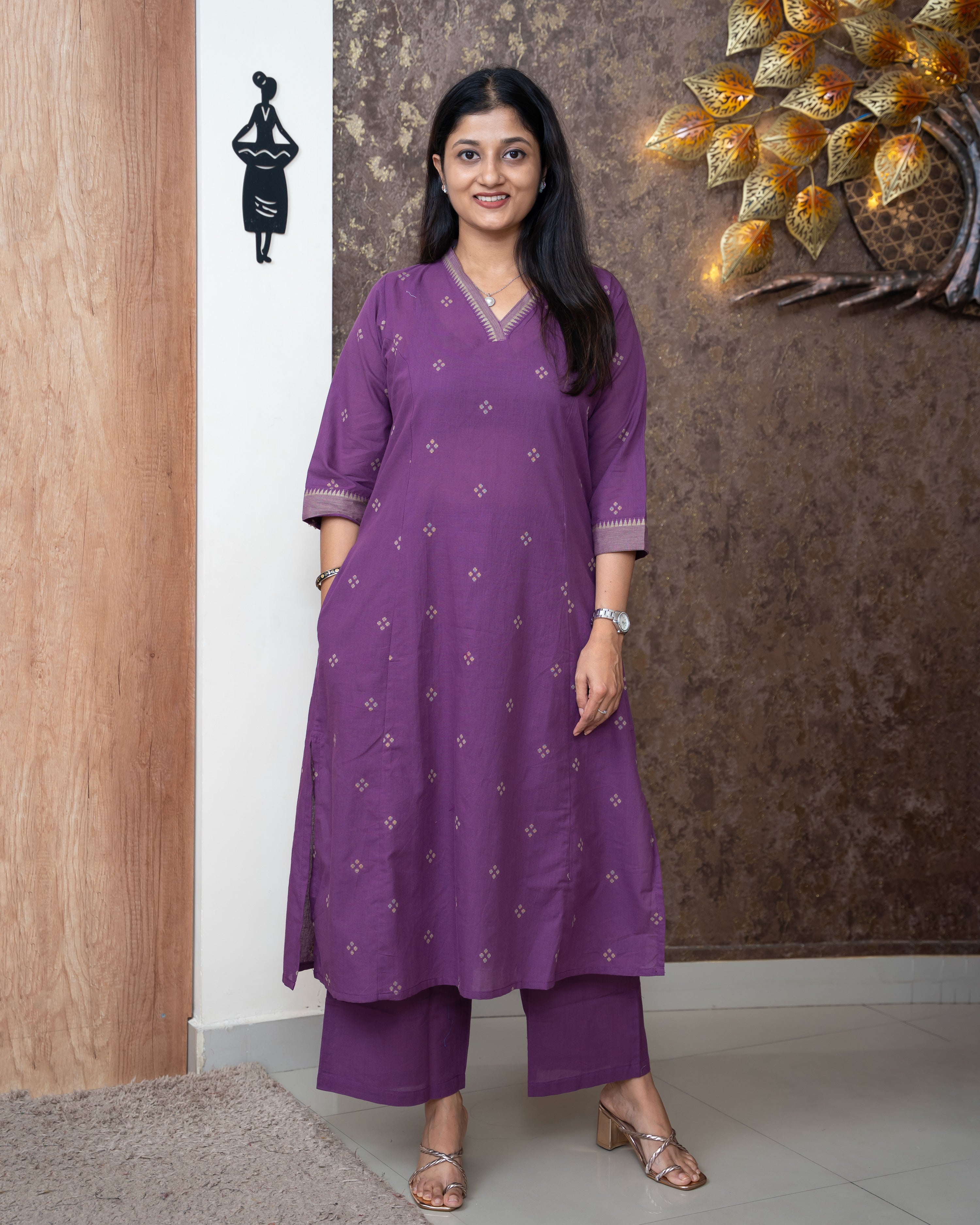 Load image into Gallery viewer, Pure Cotton Co-ord Set-