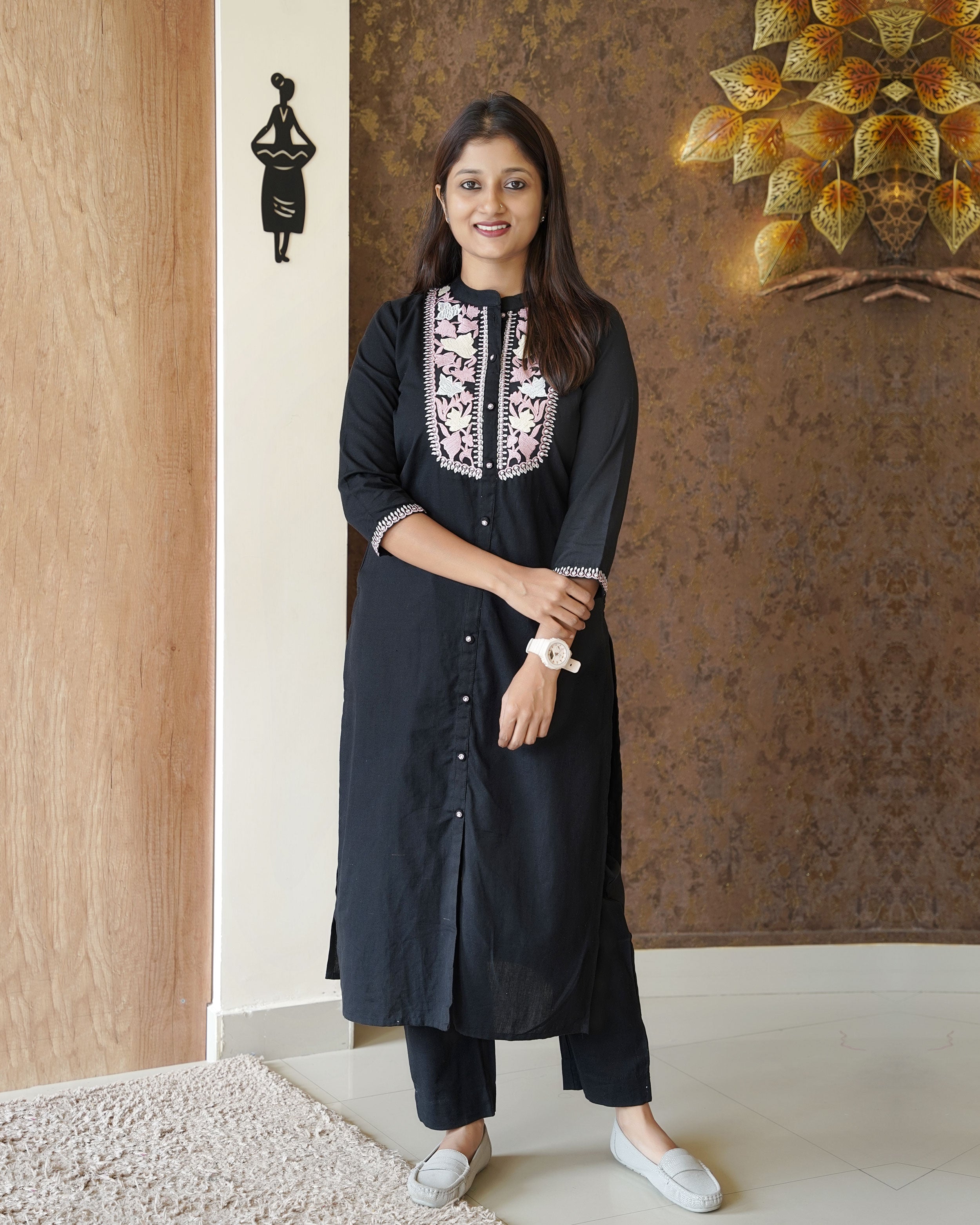 Load image into Gallery viewer, Pure Cotton Co-Ord Set-1074