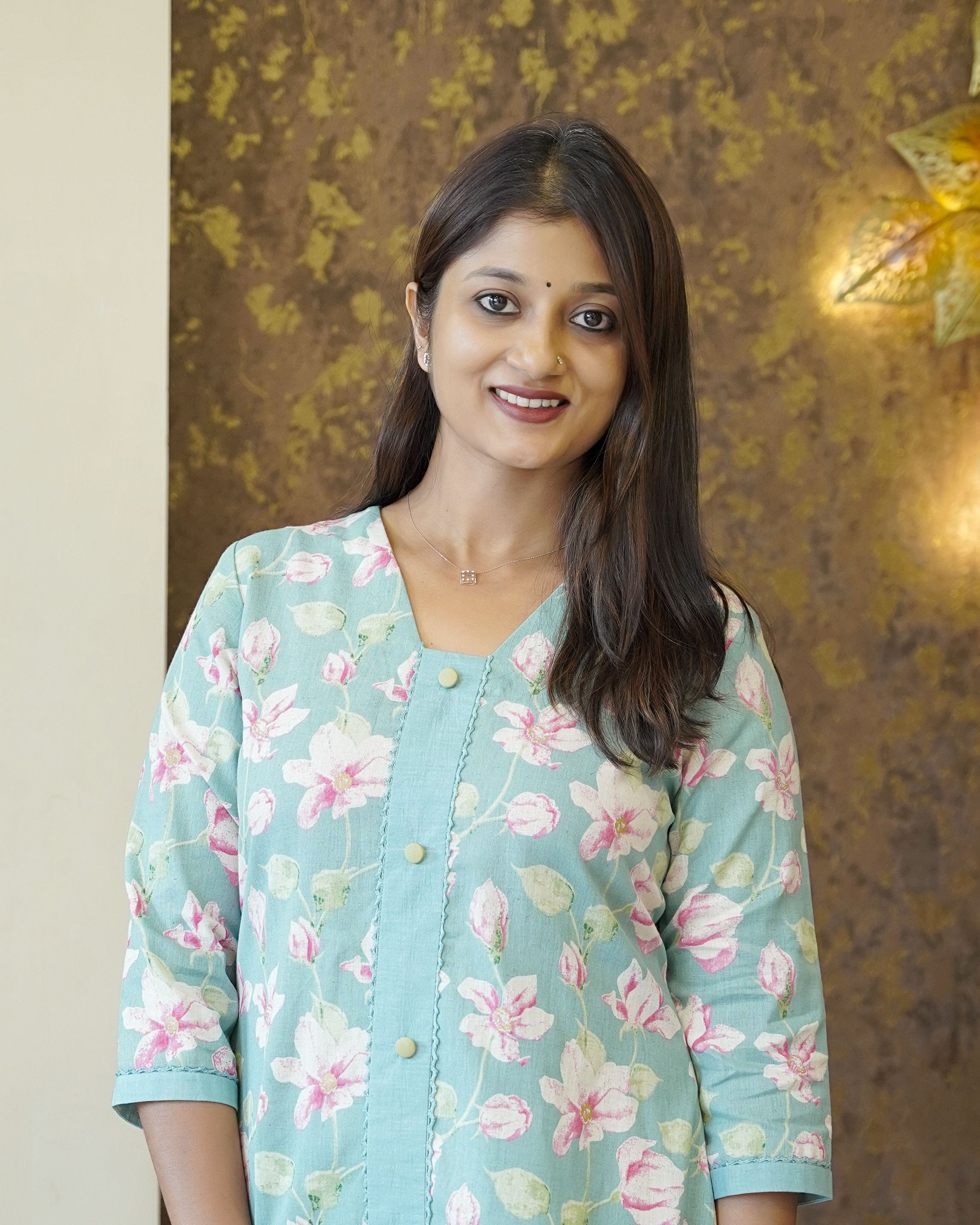 Load image into Gallery viewer, Pure Cotton Designer Kurti (Pre-Order)-1140