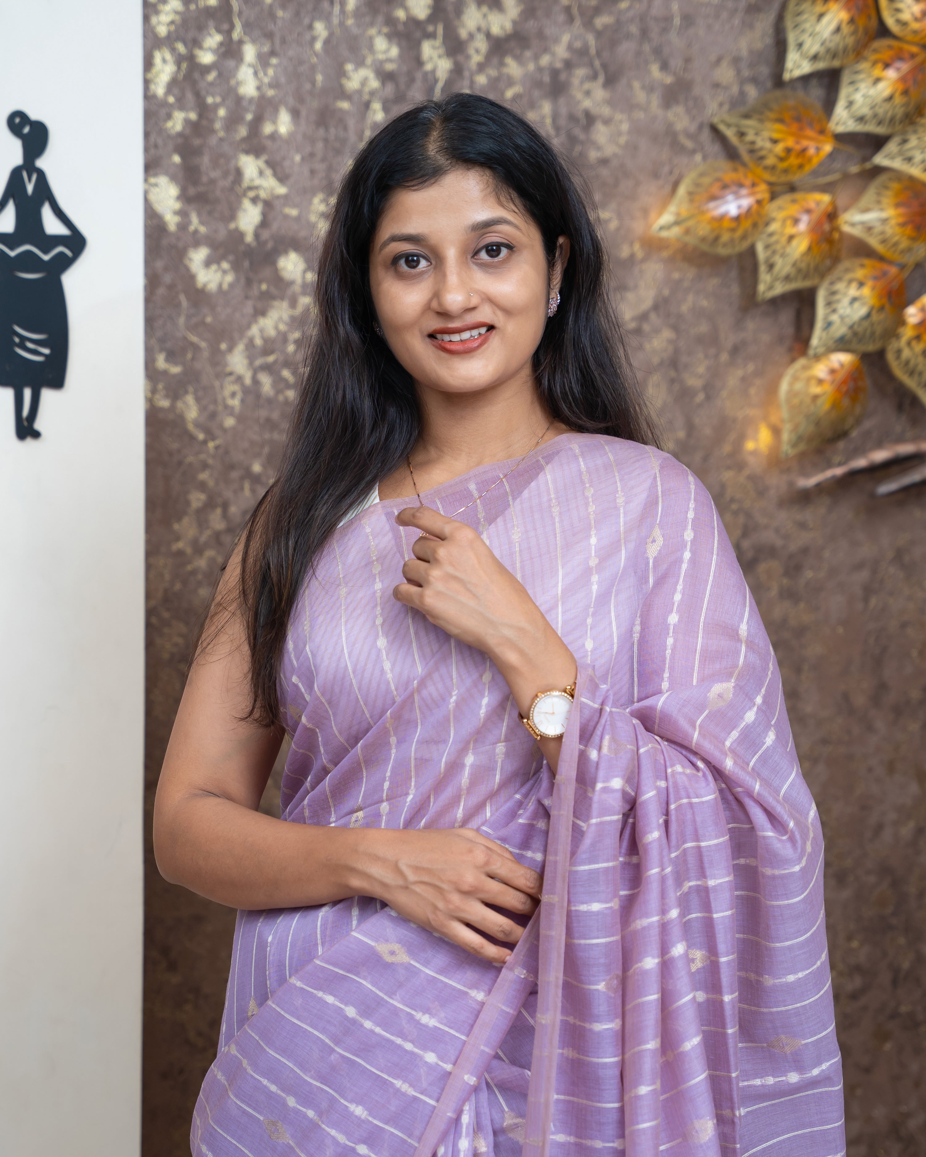 Load image into Gallery viewer, Jamdhani weaved saree-5777