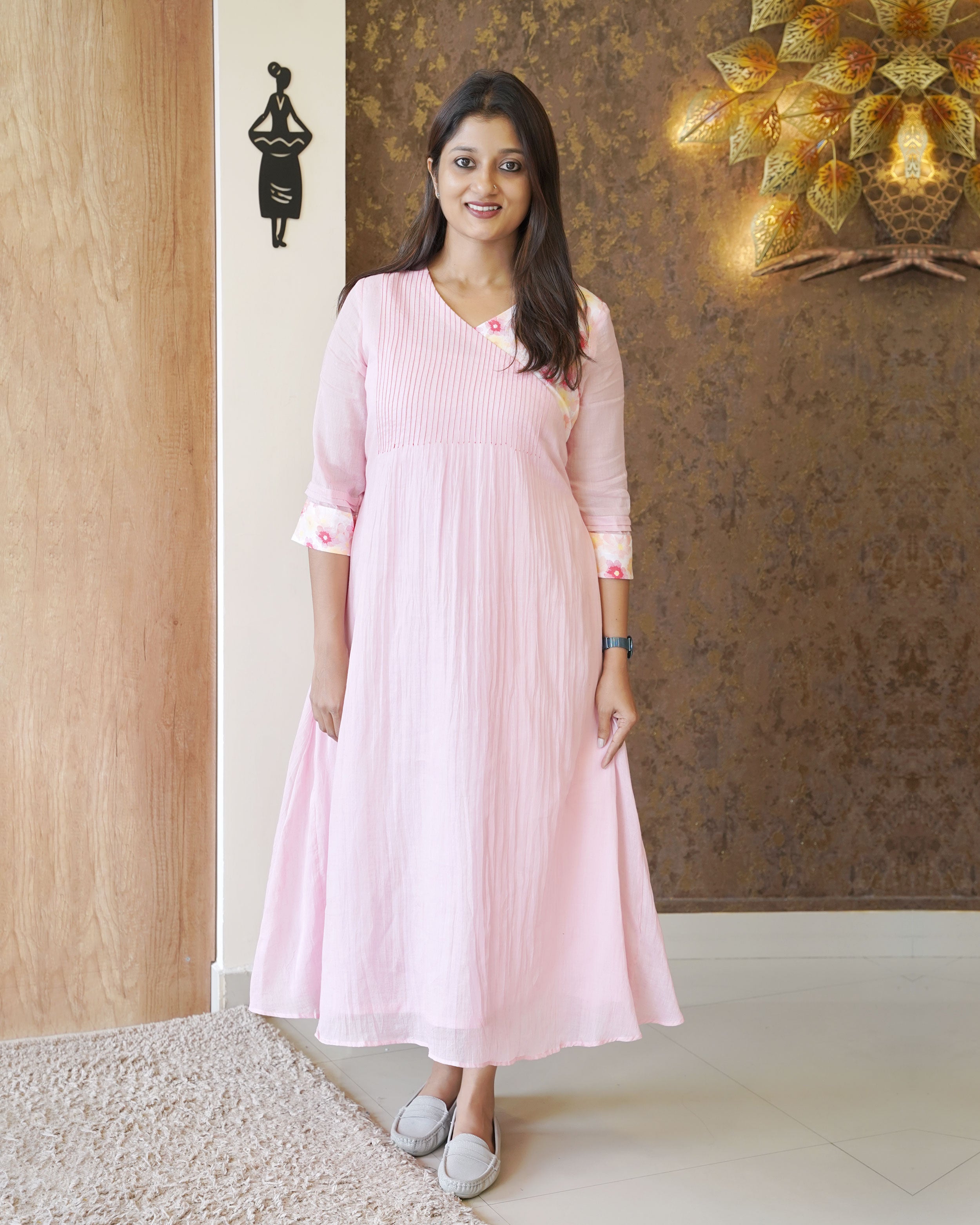 Load image into Gallery viewer, Mul Cotton Designer Kurti( Pre-Order)-1224