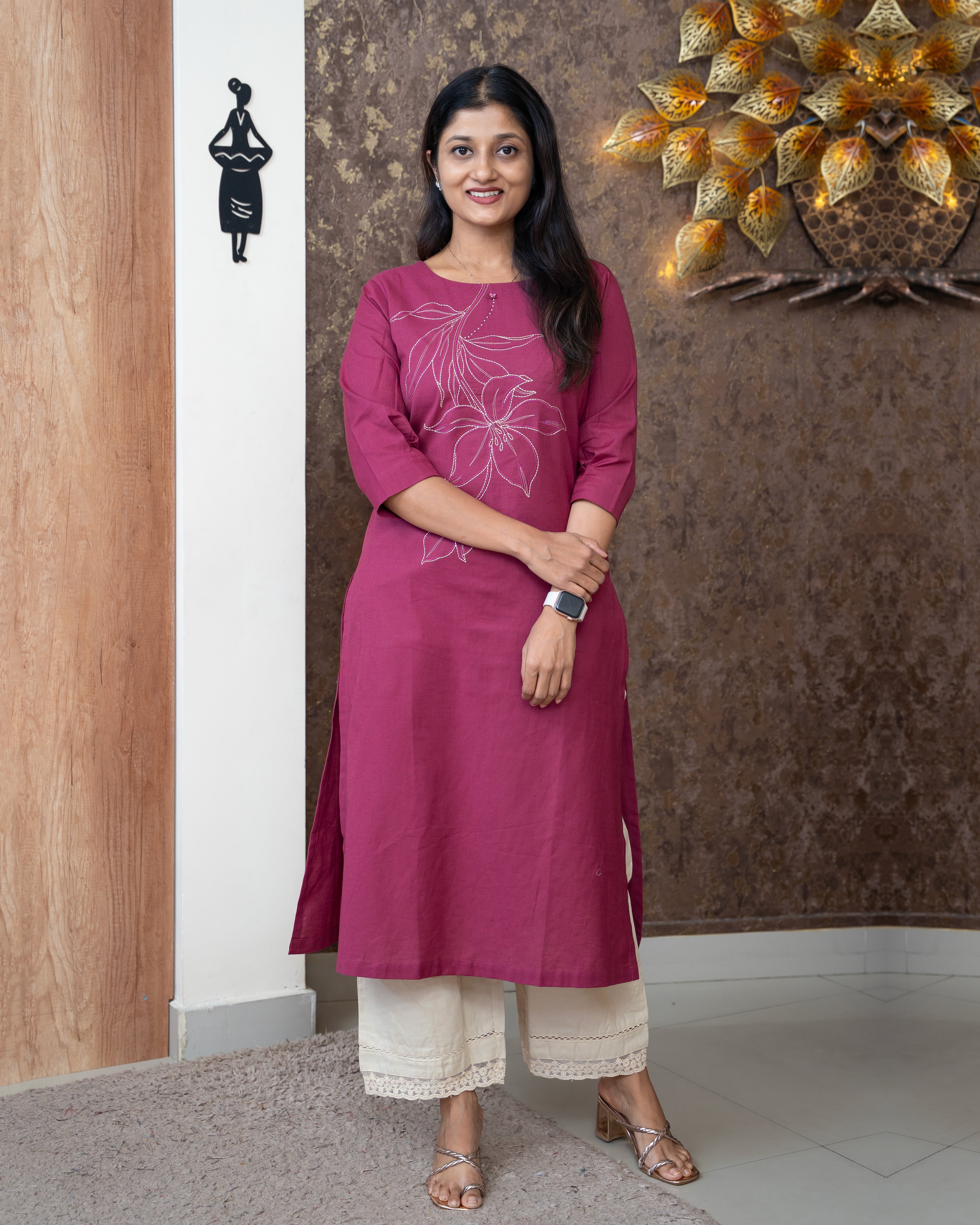 Load image into Gallery viewer, Cotton Kurti-5814