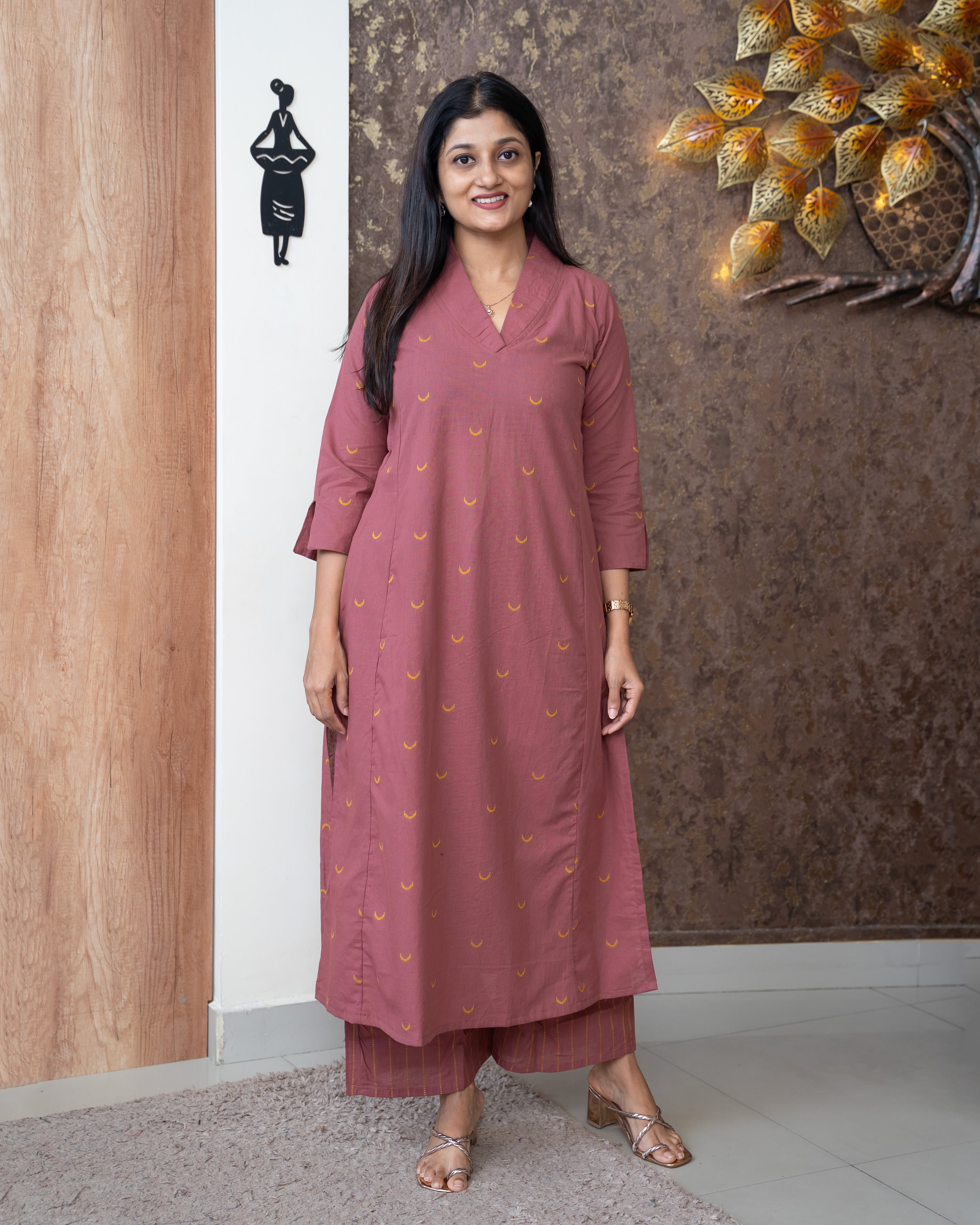 Load image into Gallery viewer, Cotton Co-Ord Set-5825