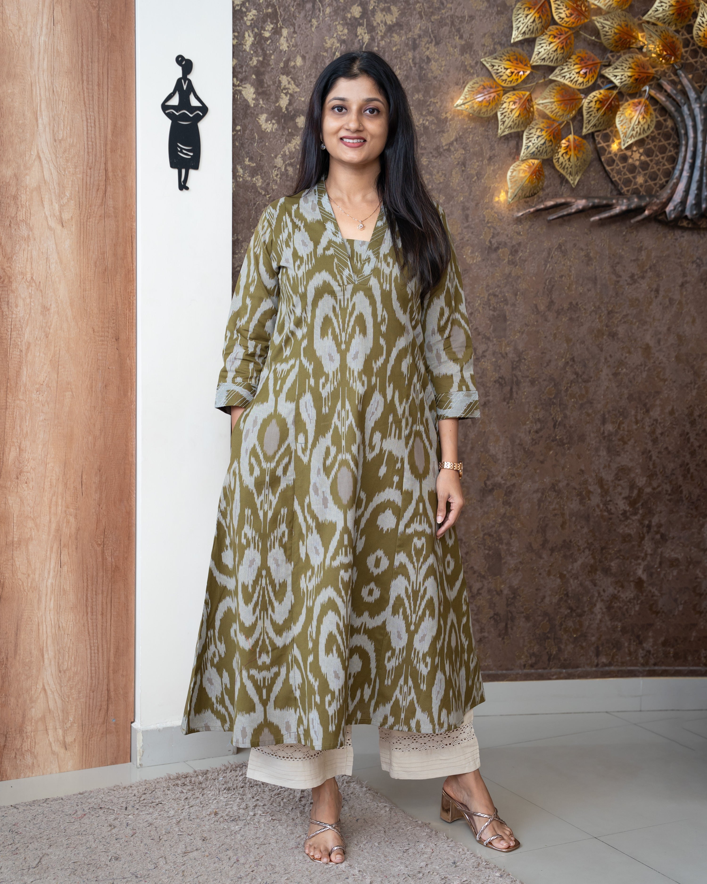 Load image into Gallery viewer, Cotton Kurti-5821