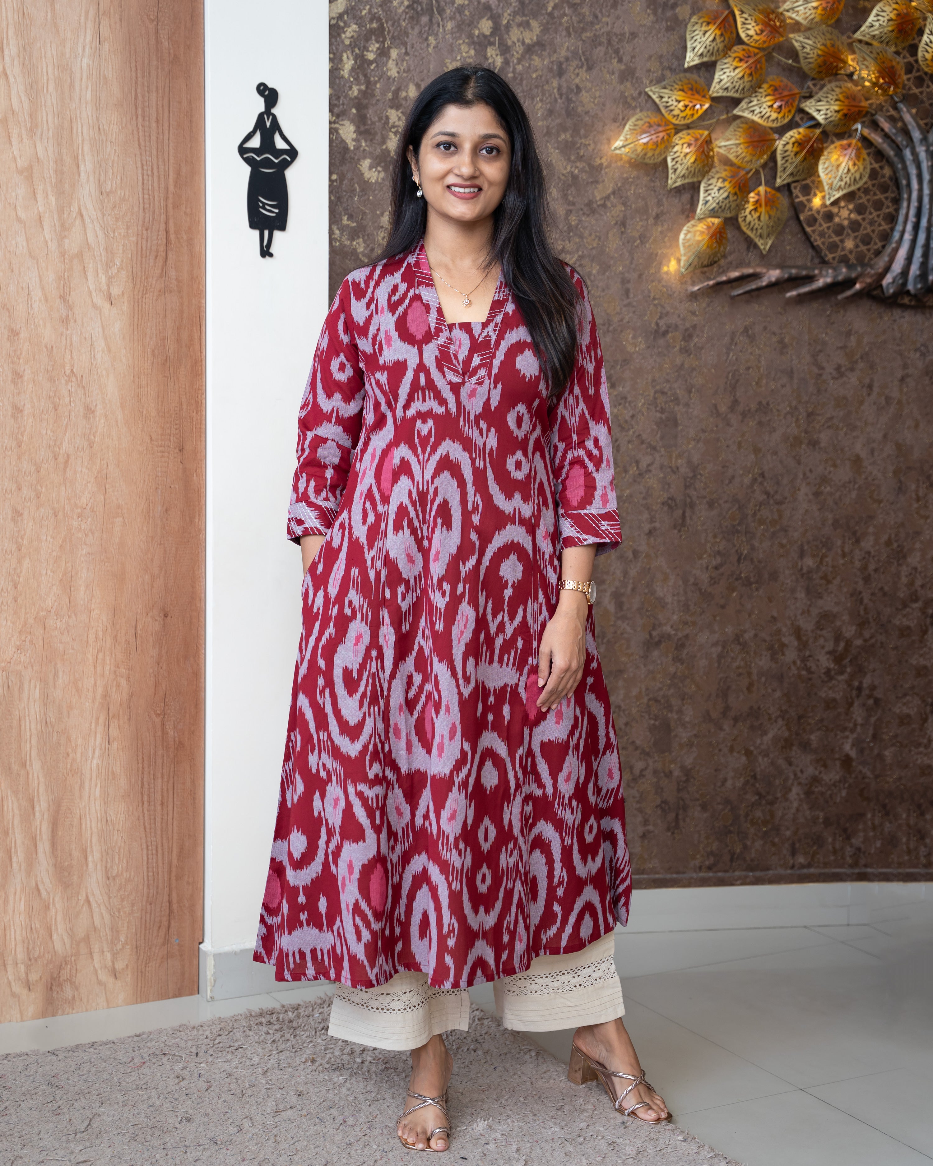 Load image into Gallery viewer, Cotton Kurti-5821