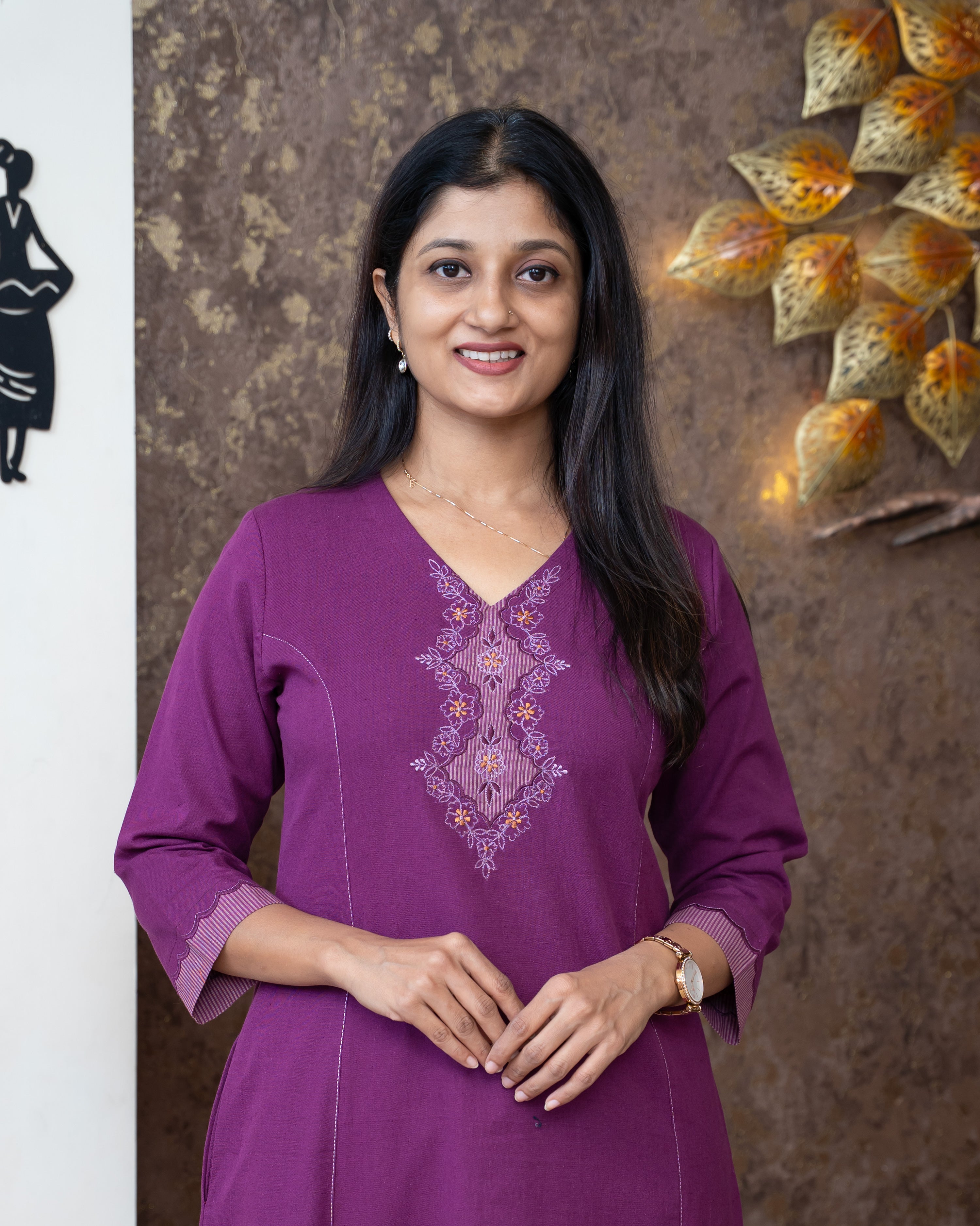 Load image into Gallery viewer, Cotton Kurti-5823