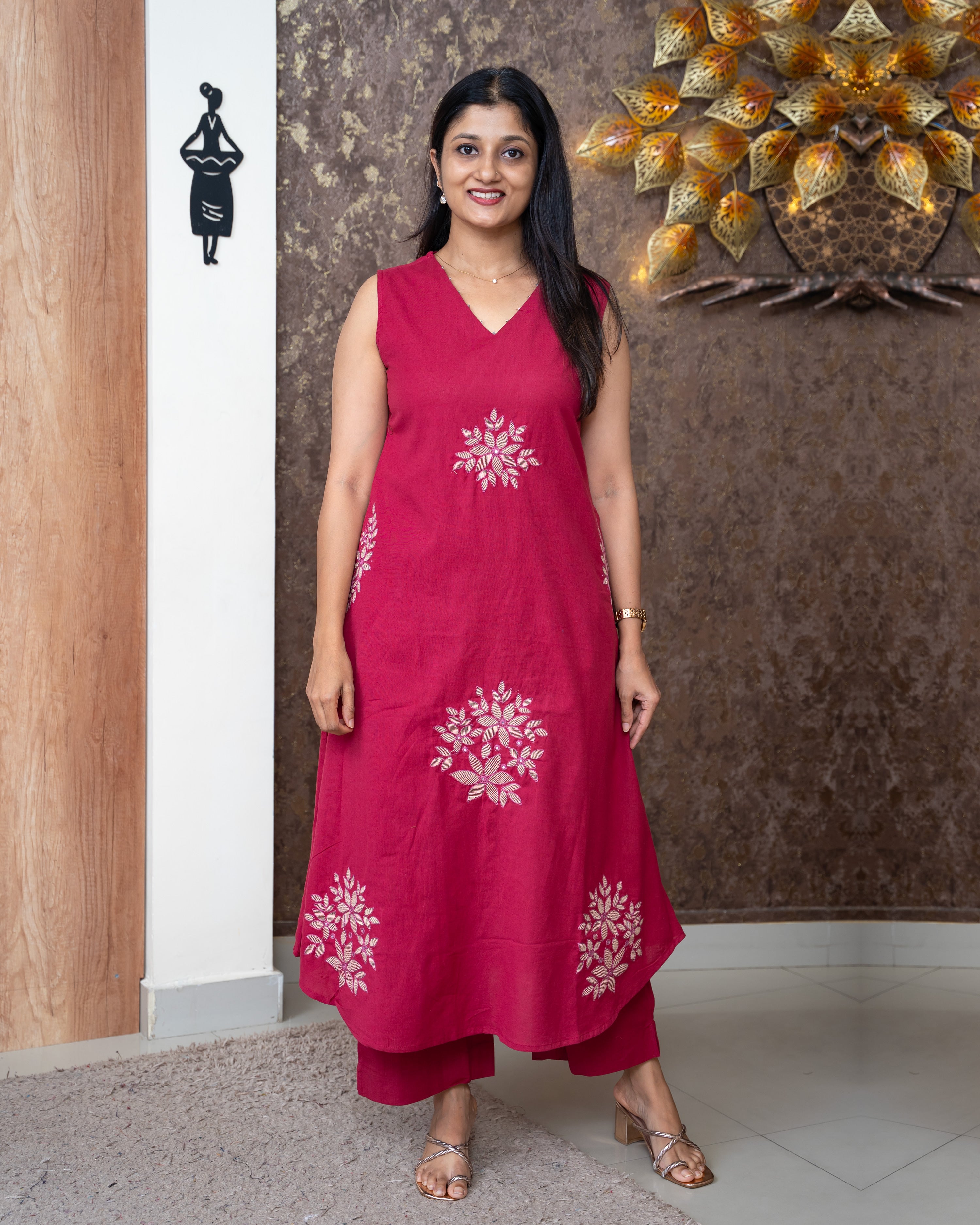 Load image into Gallery viewer, Cotton Co-Ord Set-5823