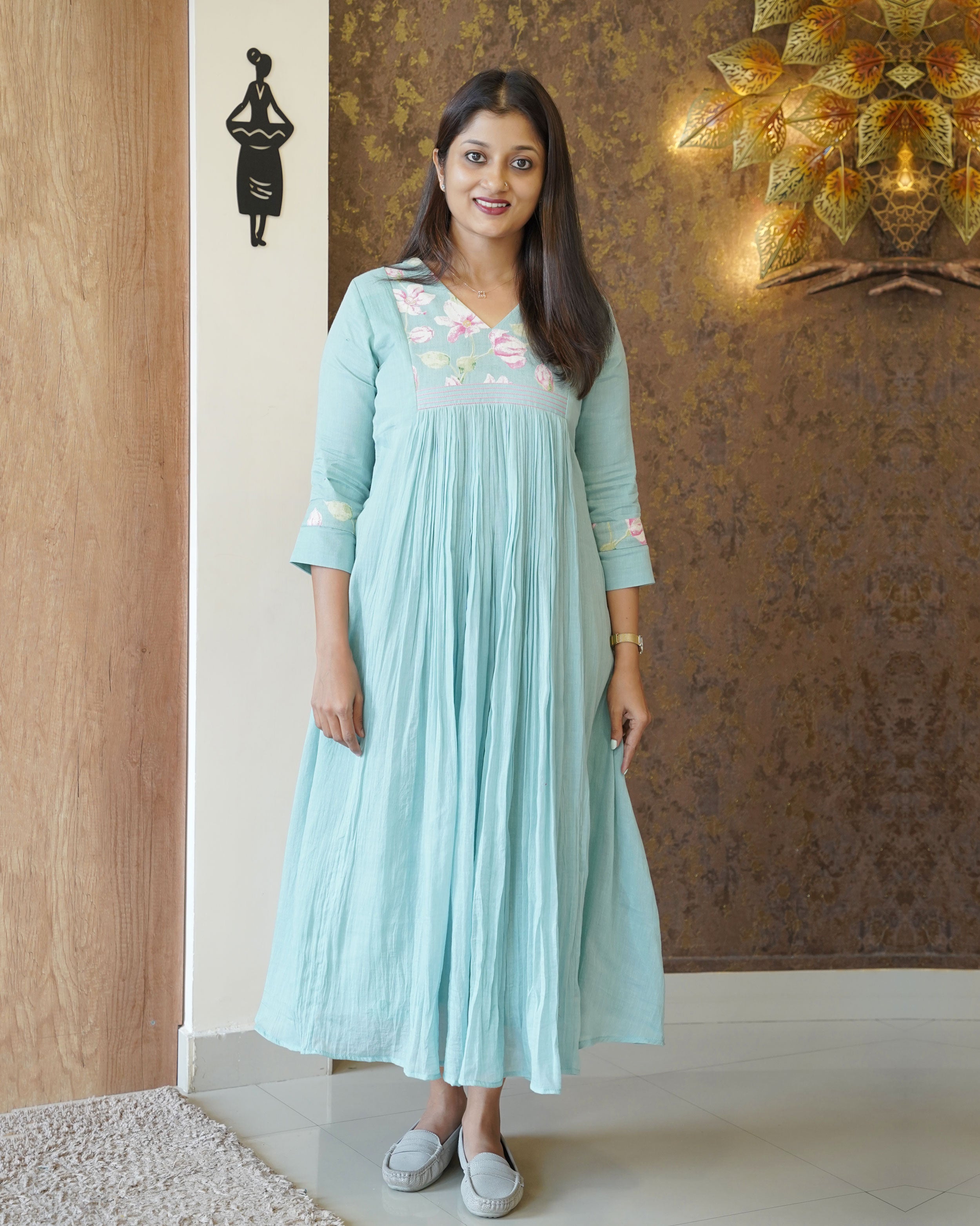 Load image into Gallery viewer, Mul Cotton Designer Kurti( Pre-Order)-0532