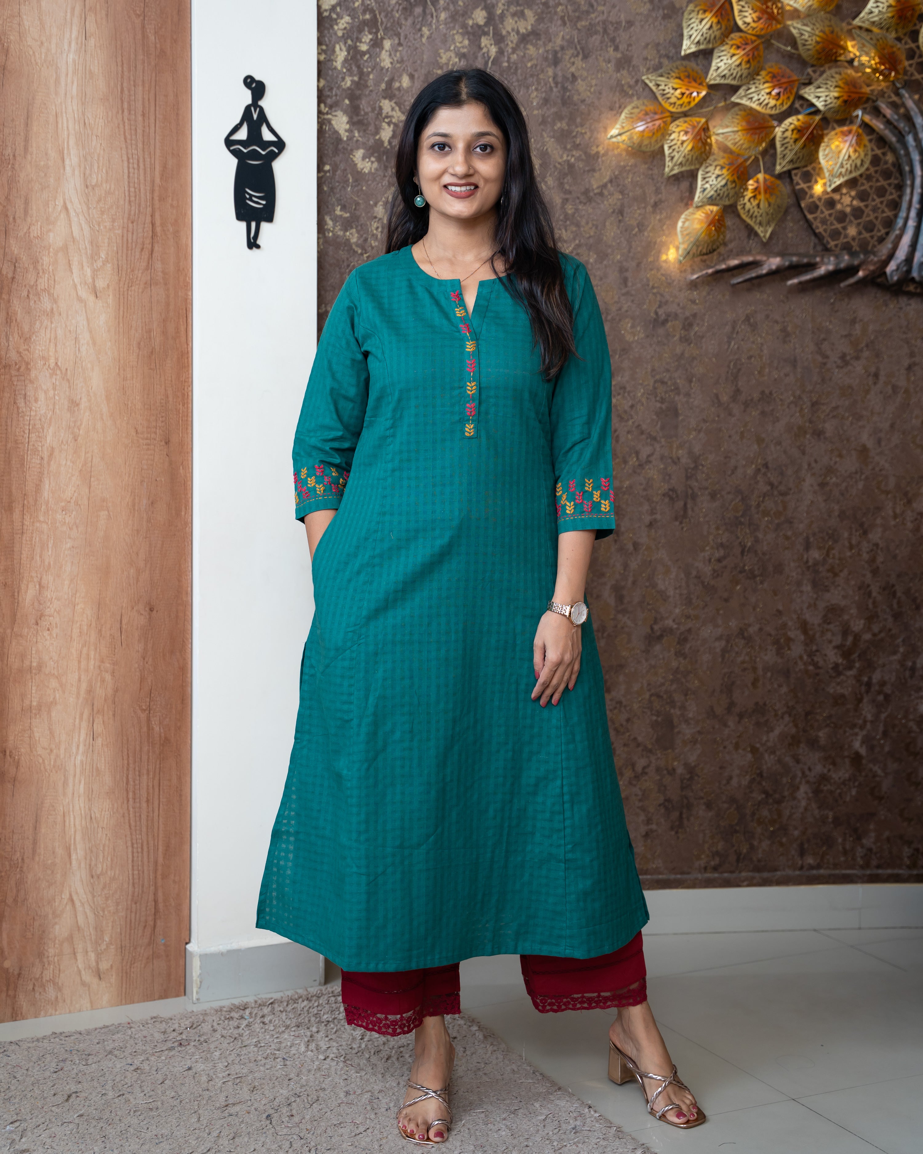 Load image into Gallery viewer, Cotton Kurti-5888