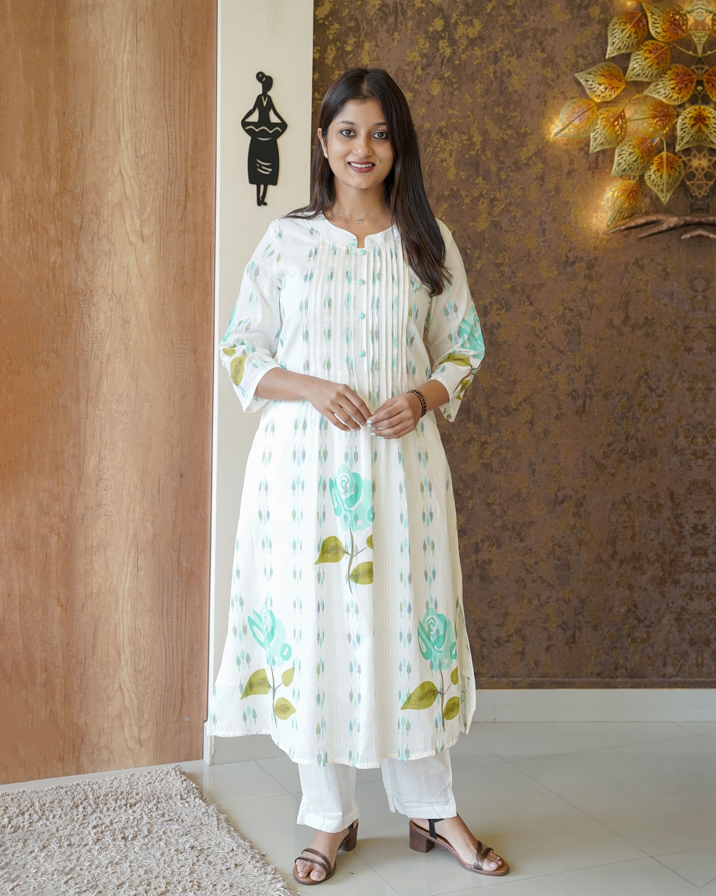 Load image into Gallery viewer, Pure Cotton Co-Ord Set-1395