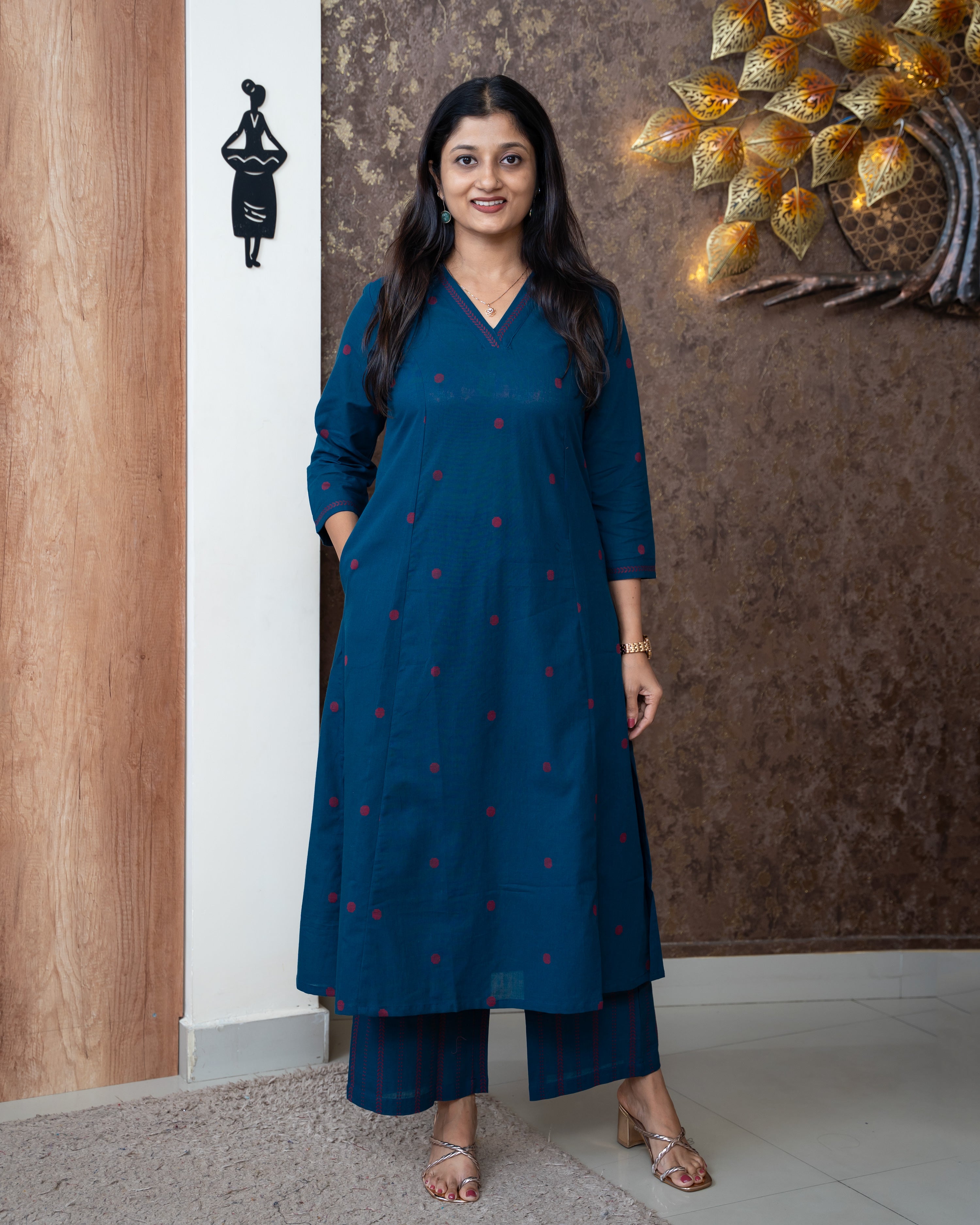 Load image into Gallery viewer, Cotton Co-Ord Set-5895