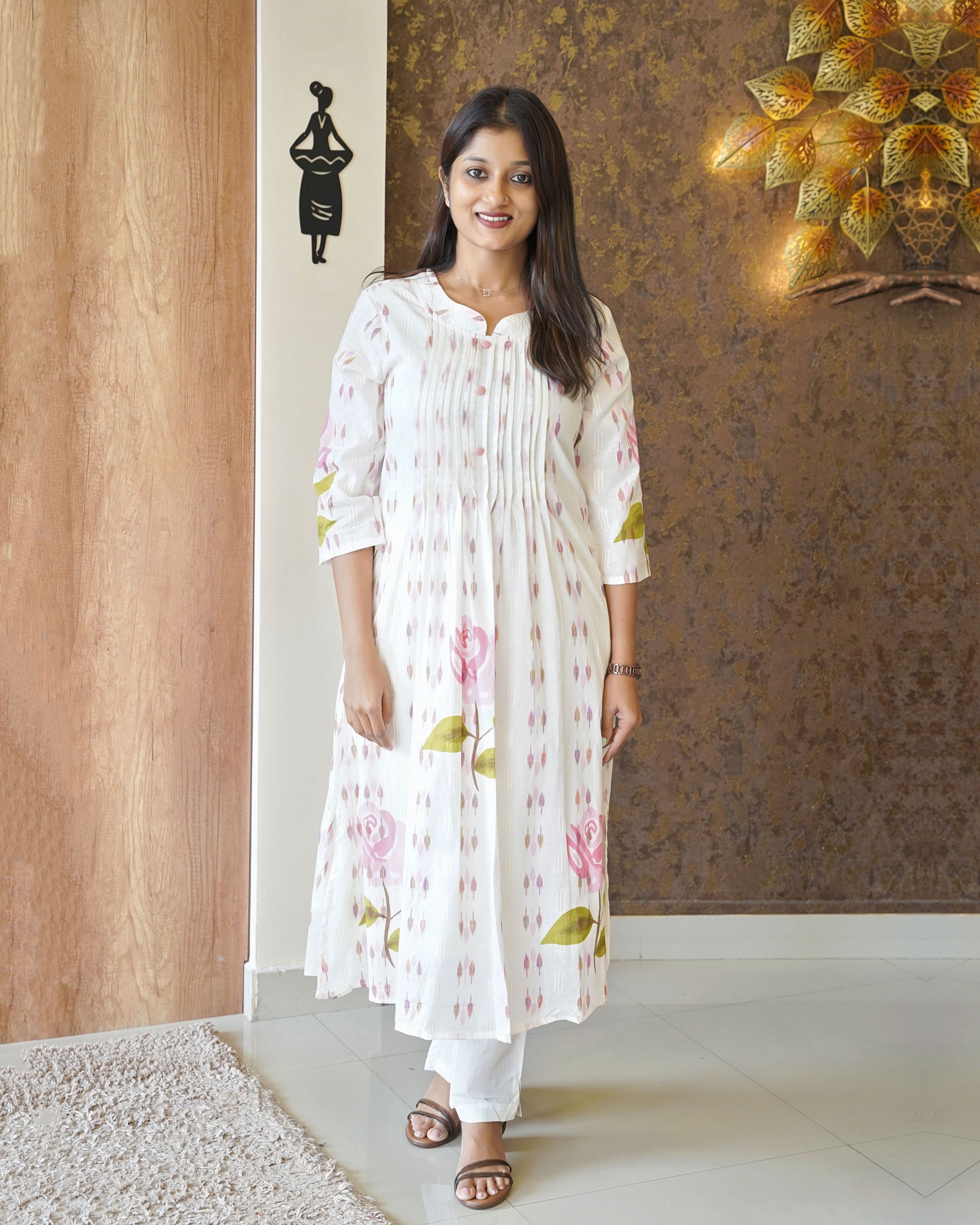 Load image into Gallery viewer, Pure Cotton Co-Ord Set-1395