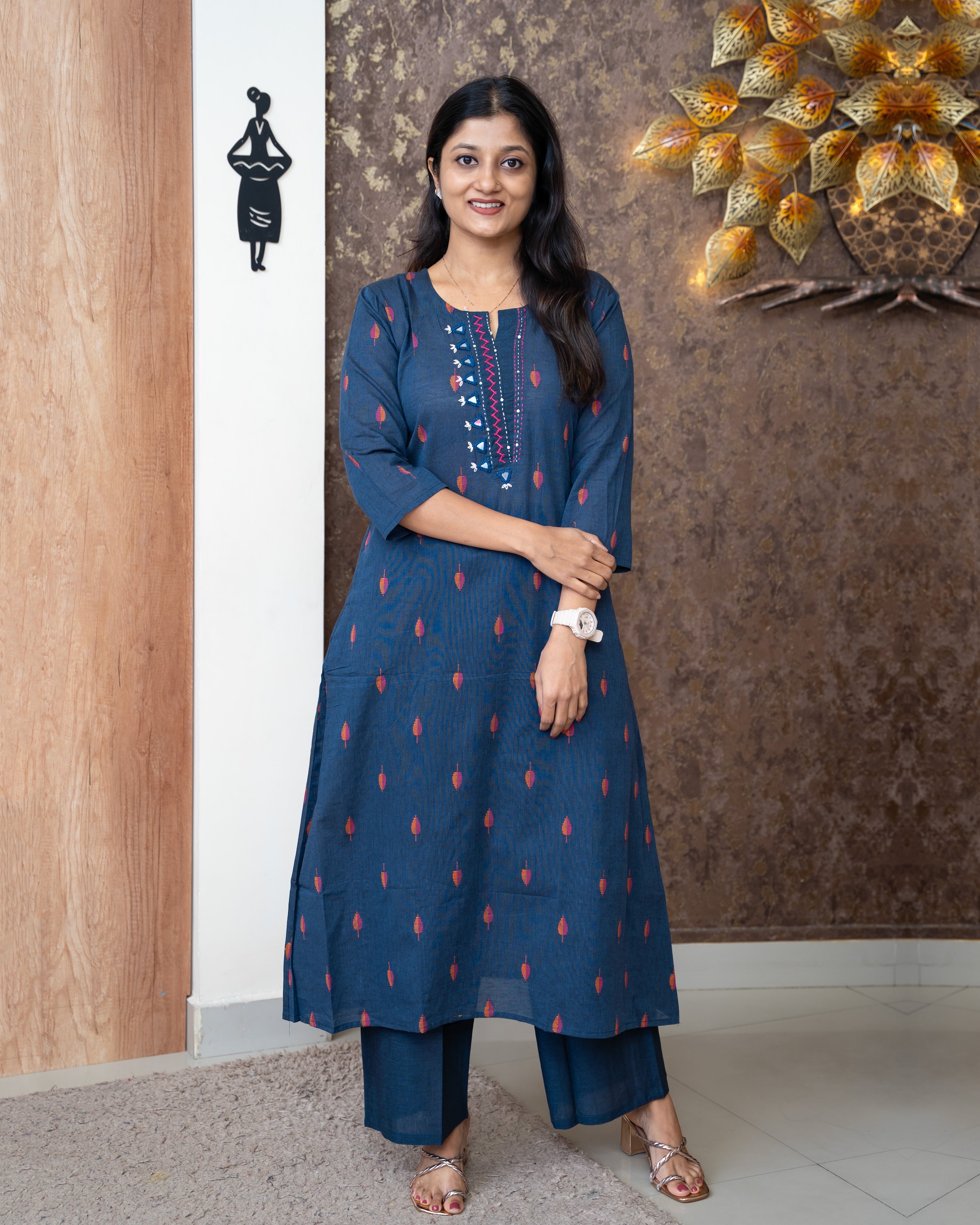 Load image into Gallery viewer, Cotton Co-Ord Set-5922