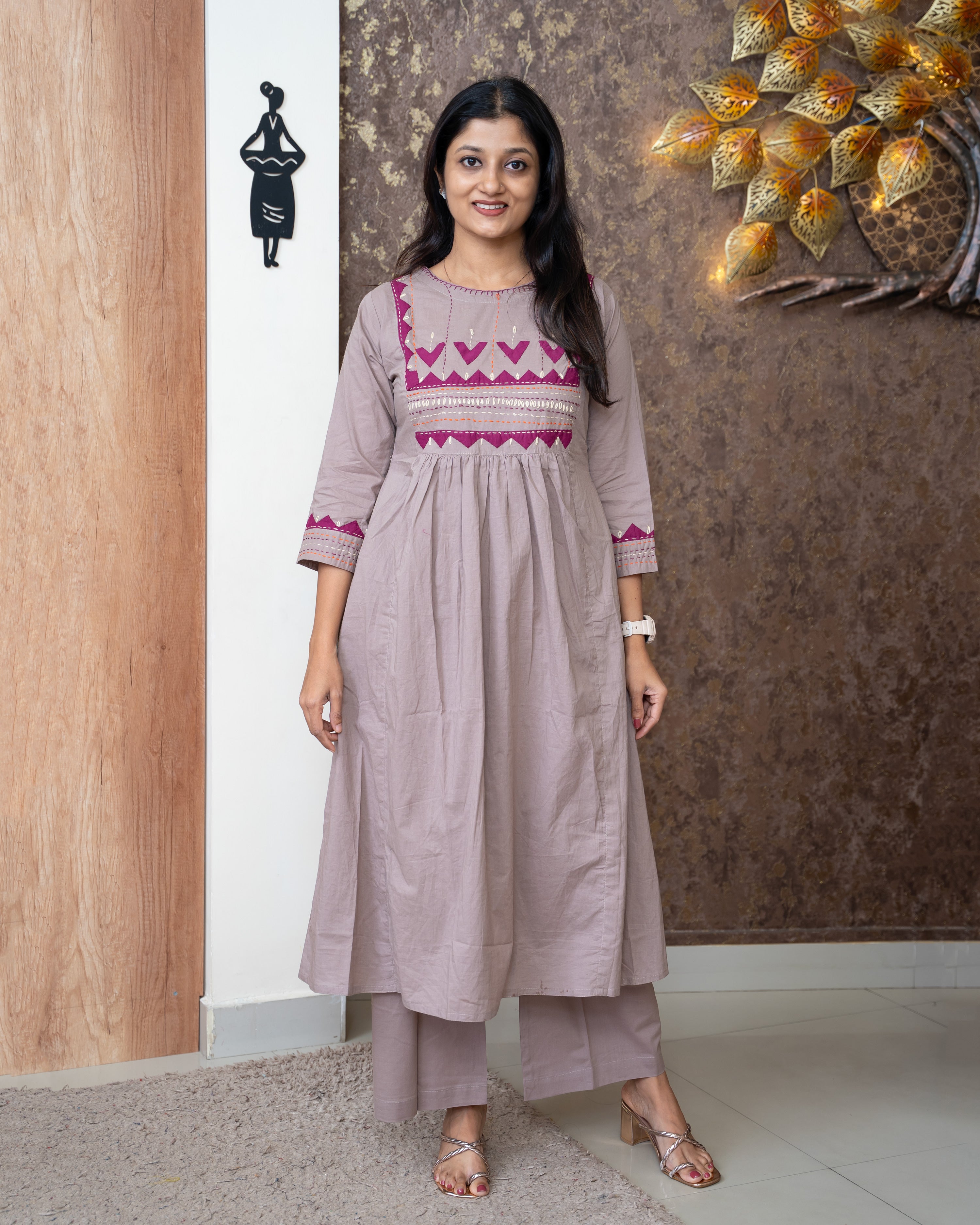 Load image into Gallery viewer, Cotton Co-Ord Set-5923