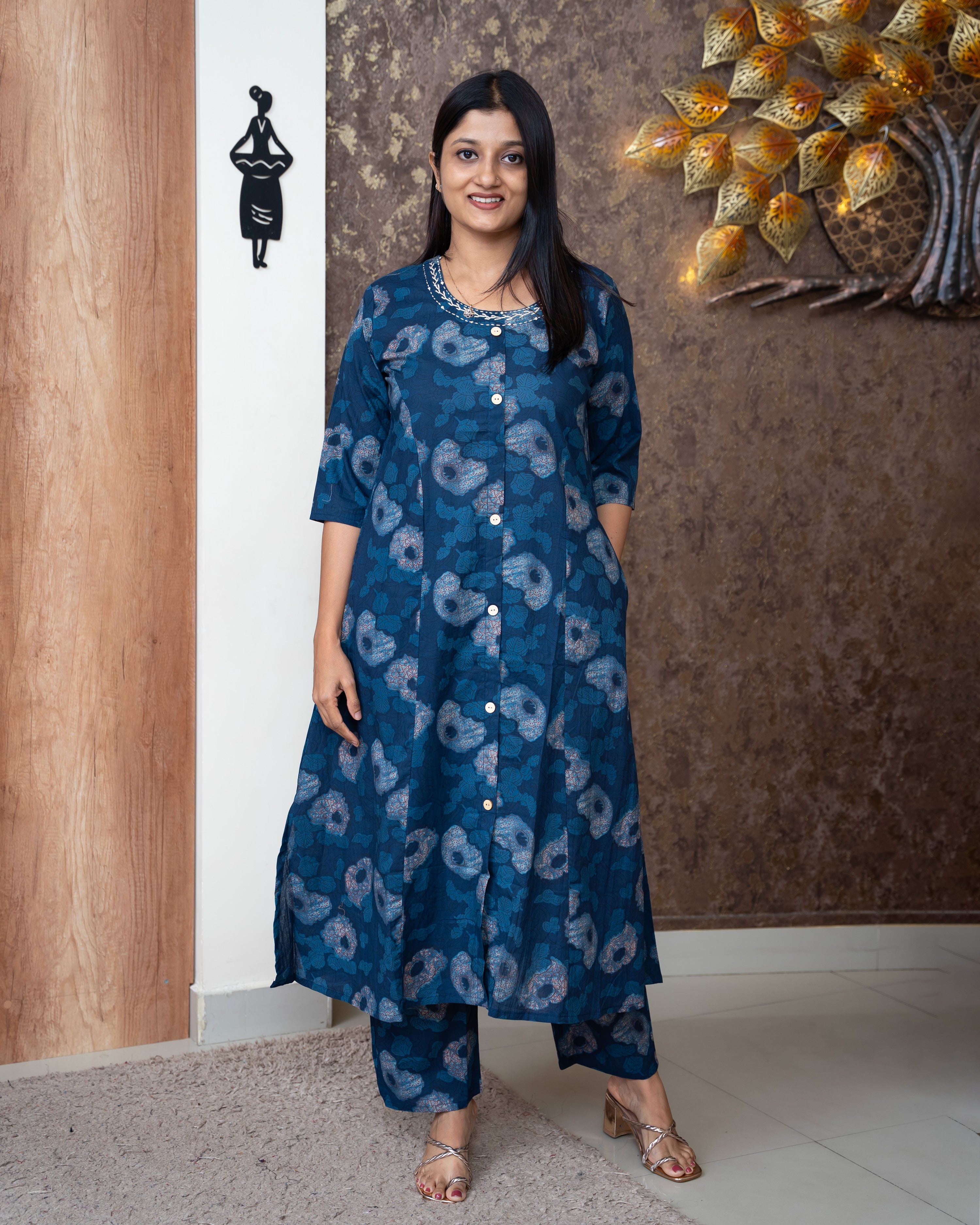 Load image into Gallery viewer, Cotton Co-Ord Set-5924