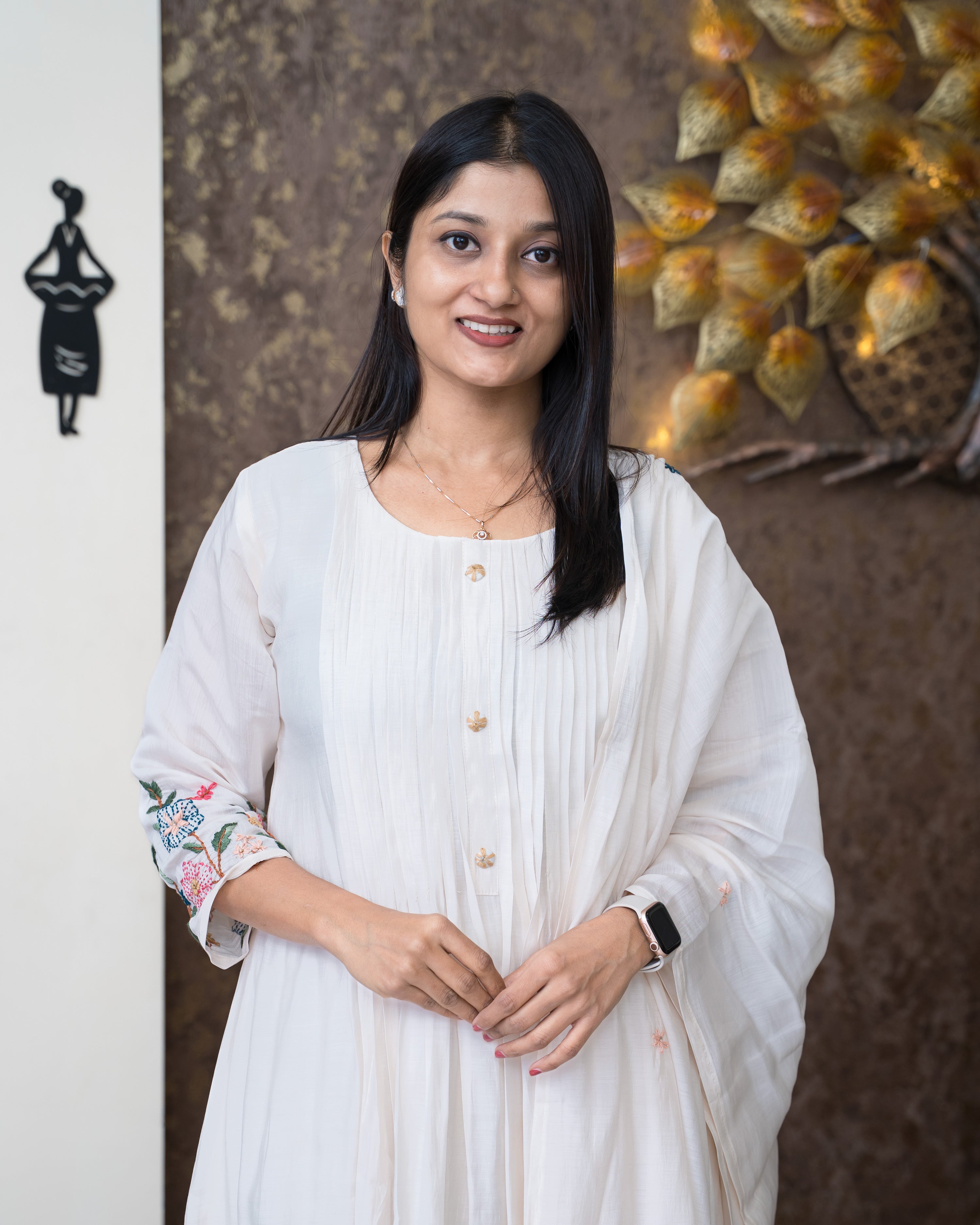 Load image into Gallery viewer, Mul Chanderi Suit