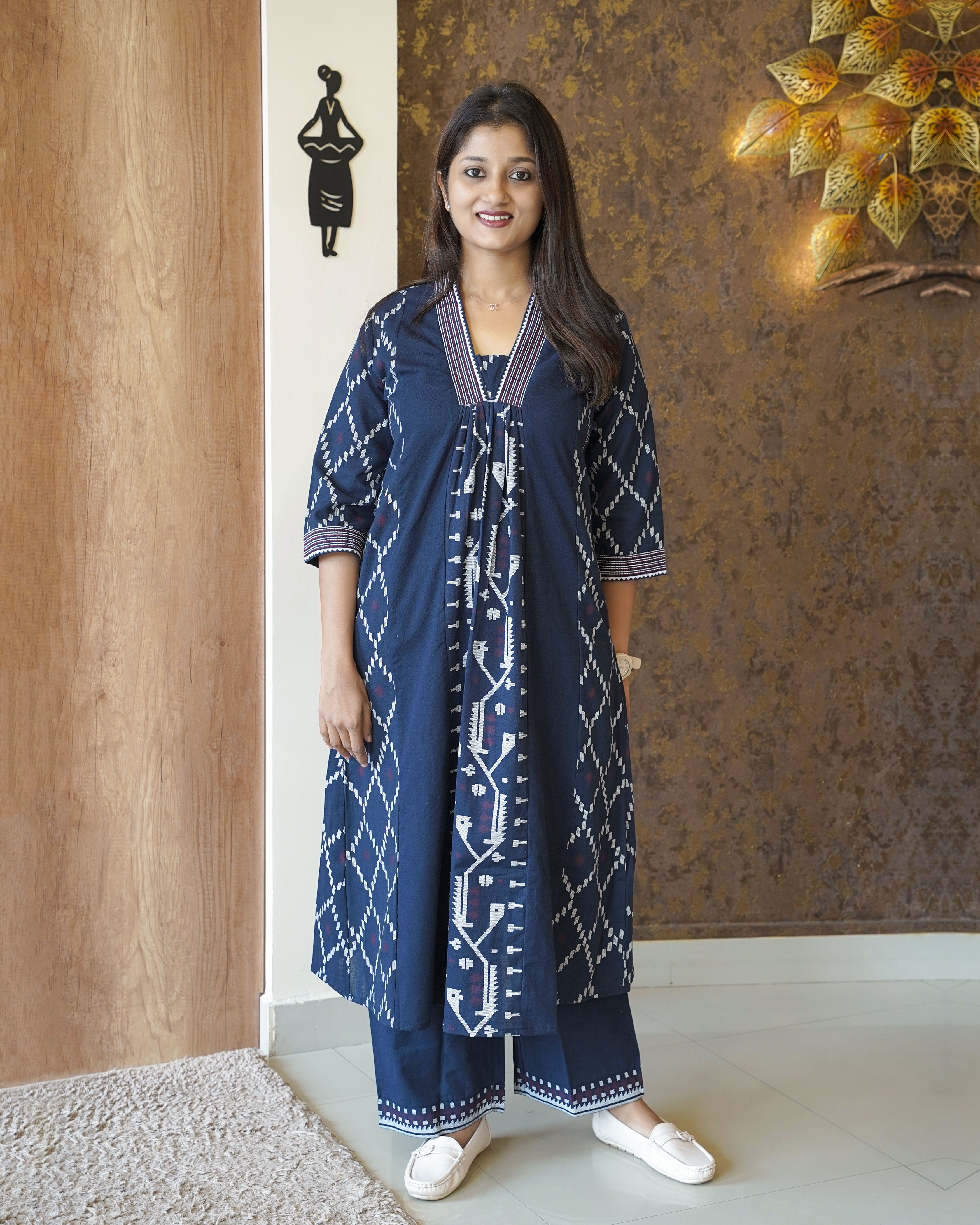 Load image into Gallery viewer, Pure Cotton Co-Ord Set-1527