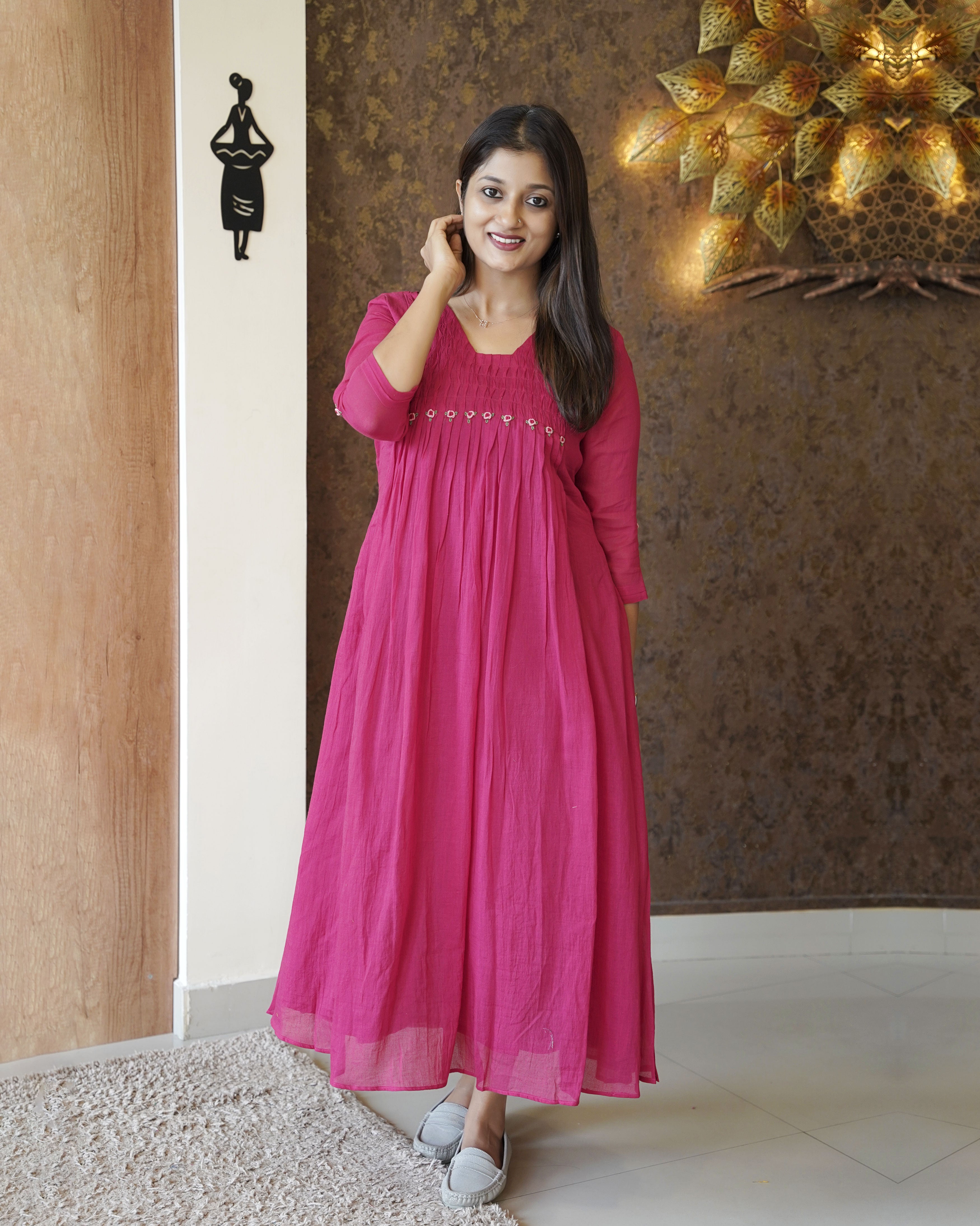 Load image into Gallery viewer, Mul Cotton Designer Kurti( Pre-Order)-1598