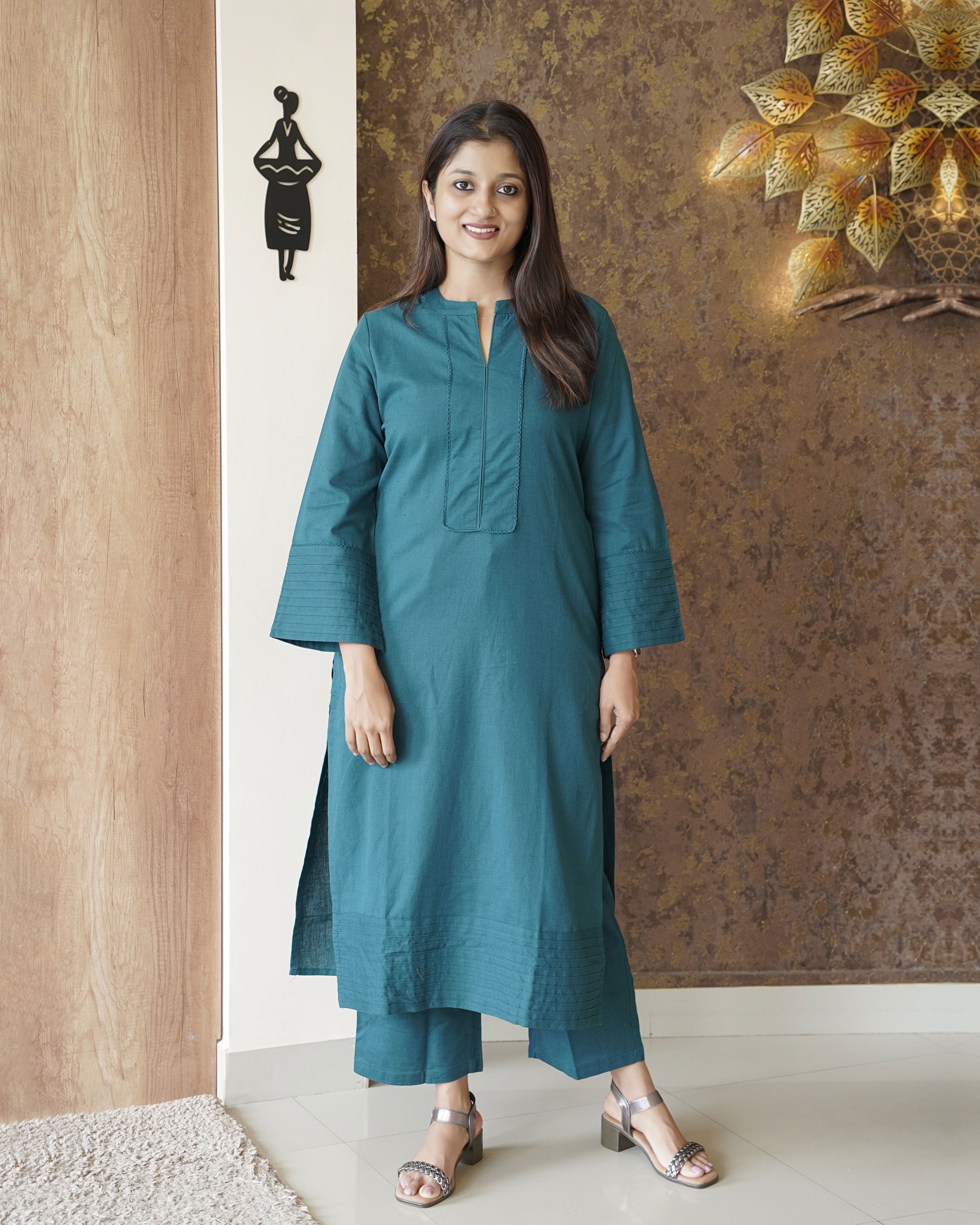 Load image into Gallery viewer, Pure Cotton Co-Ord Set-1724