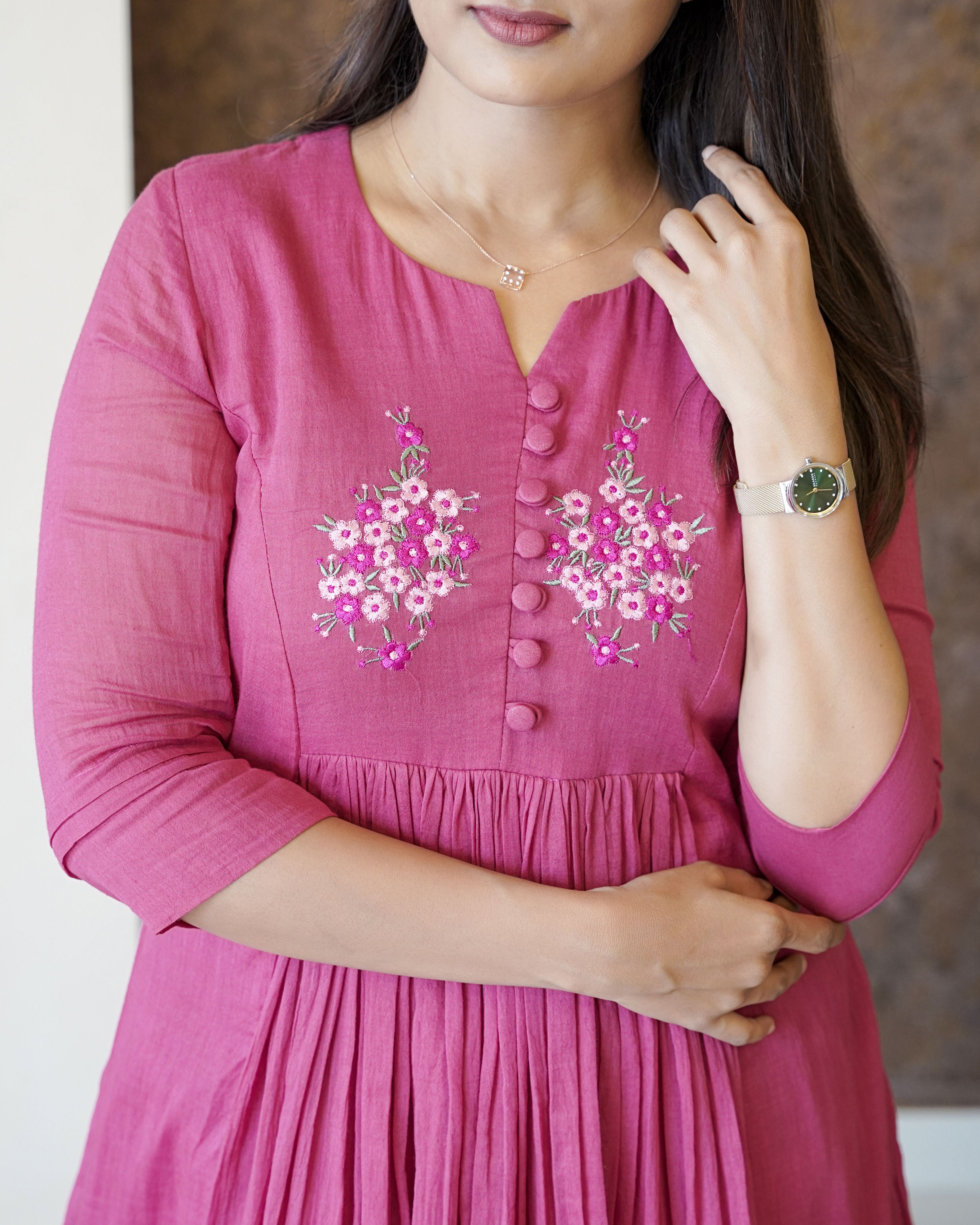 Load image into Gallery viewer, Mul Cotton Designer Kurti( Pre-Order)-1756