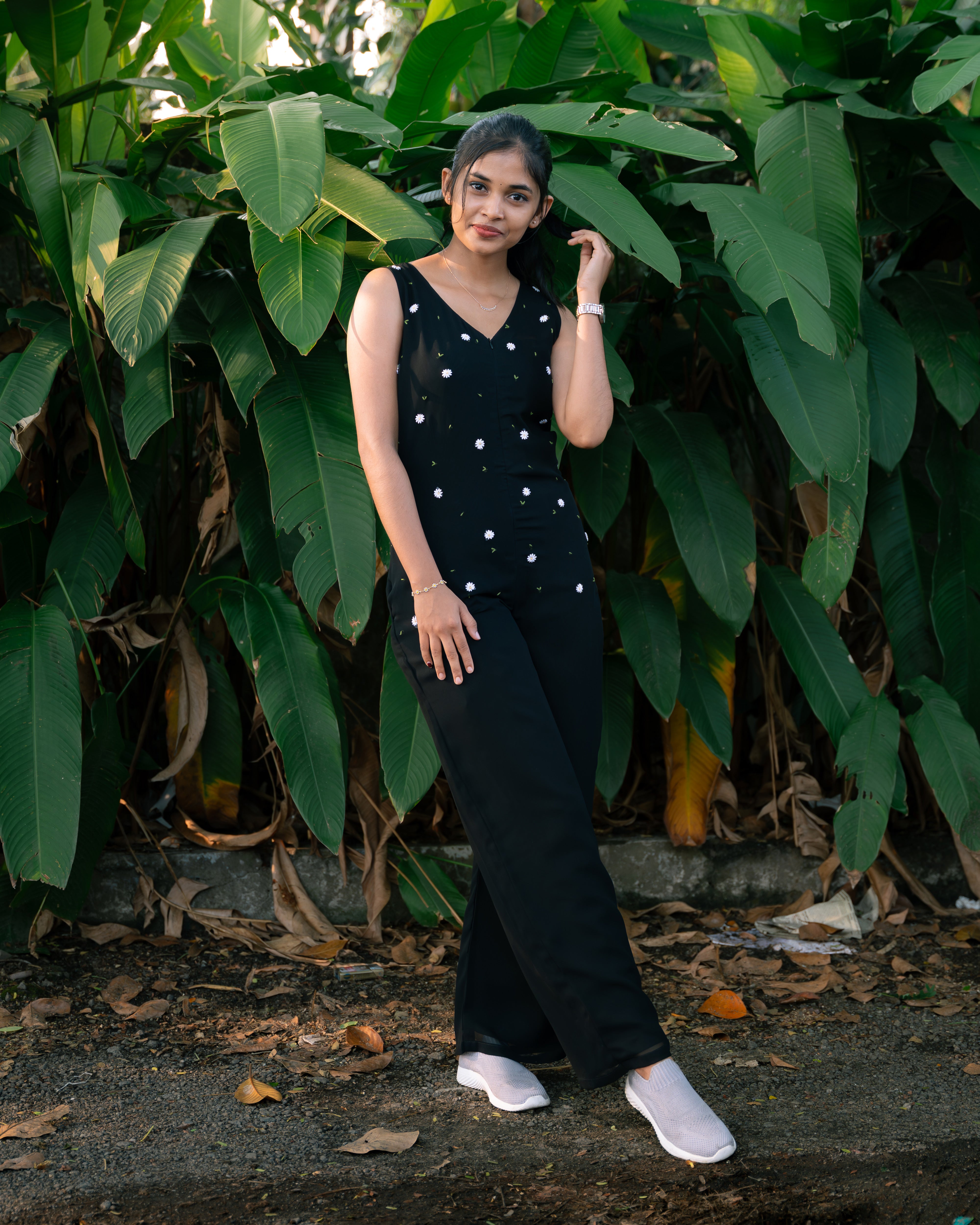 Load image into Gallery viewer, Faux Georgette Designer Jumpsuit(Pre-Order)-923