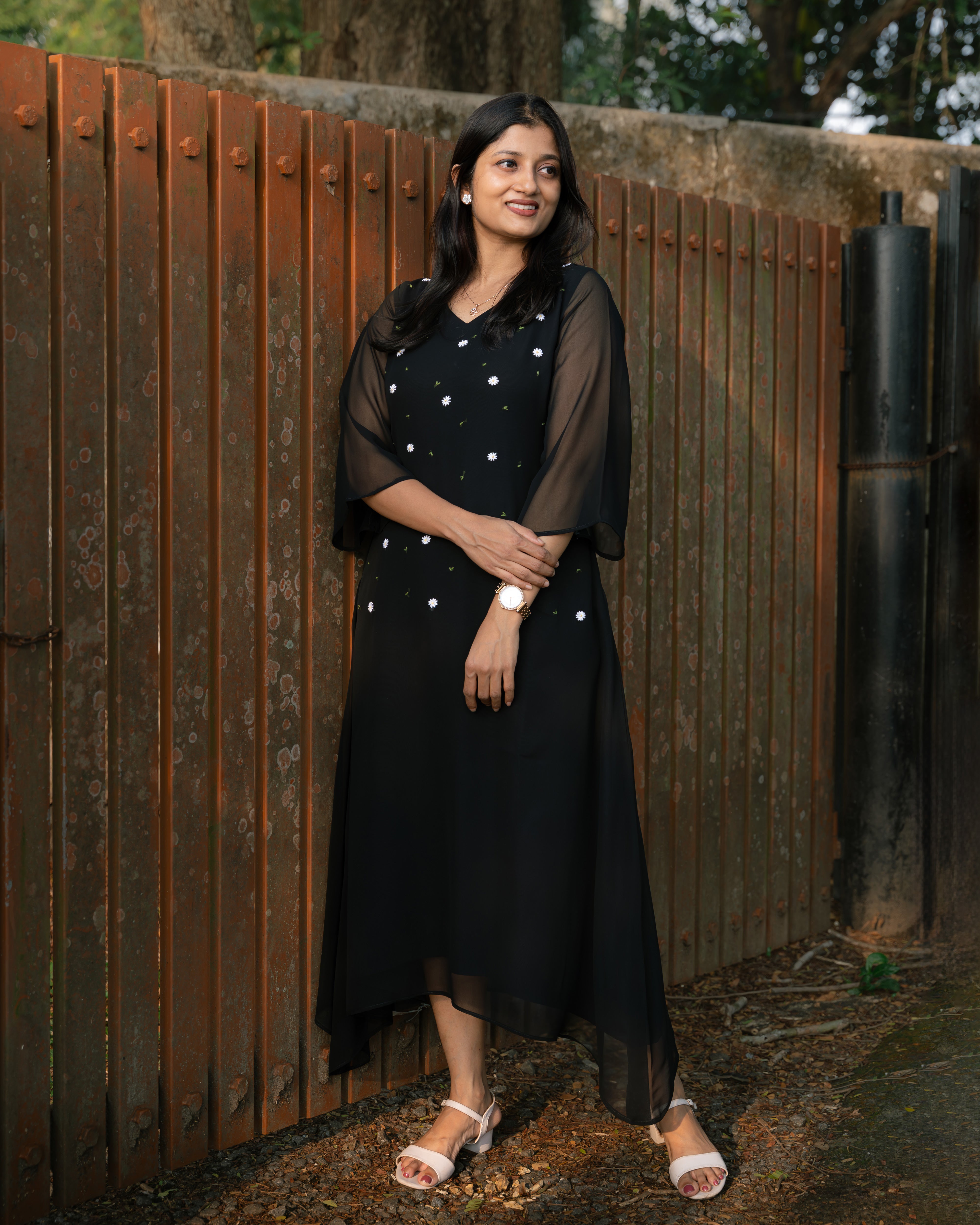 Load image into Gallery viewer, Faux Georgette Designer Dress(Pre-Order)-922