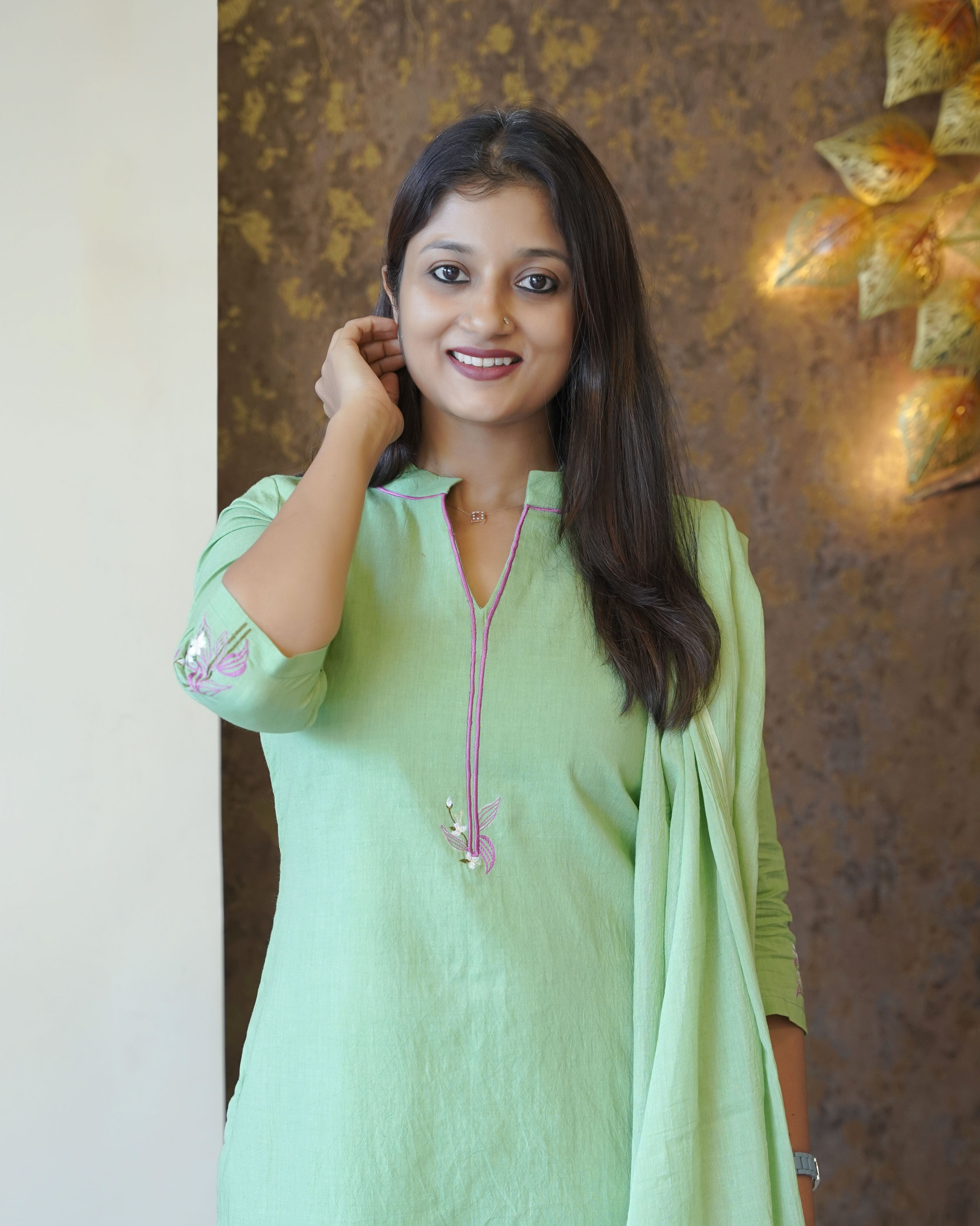 Load image into Gallery viewer, Pure Cotton Designer Kurti (Pre-Order)-1795