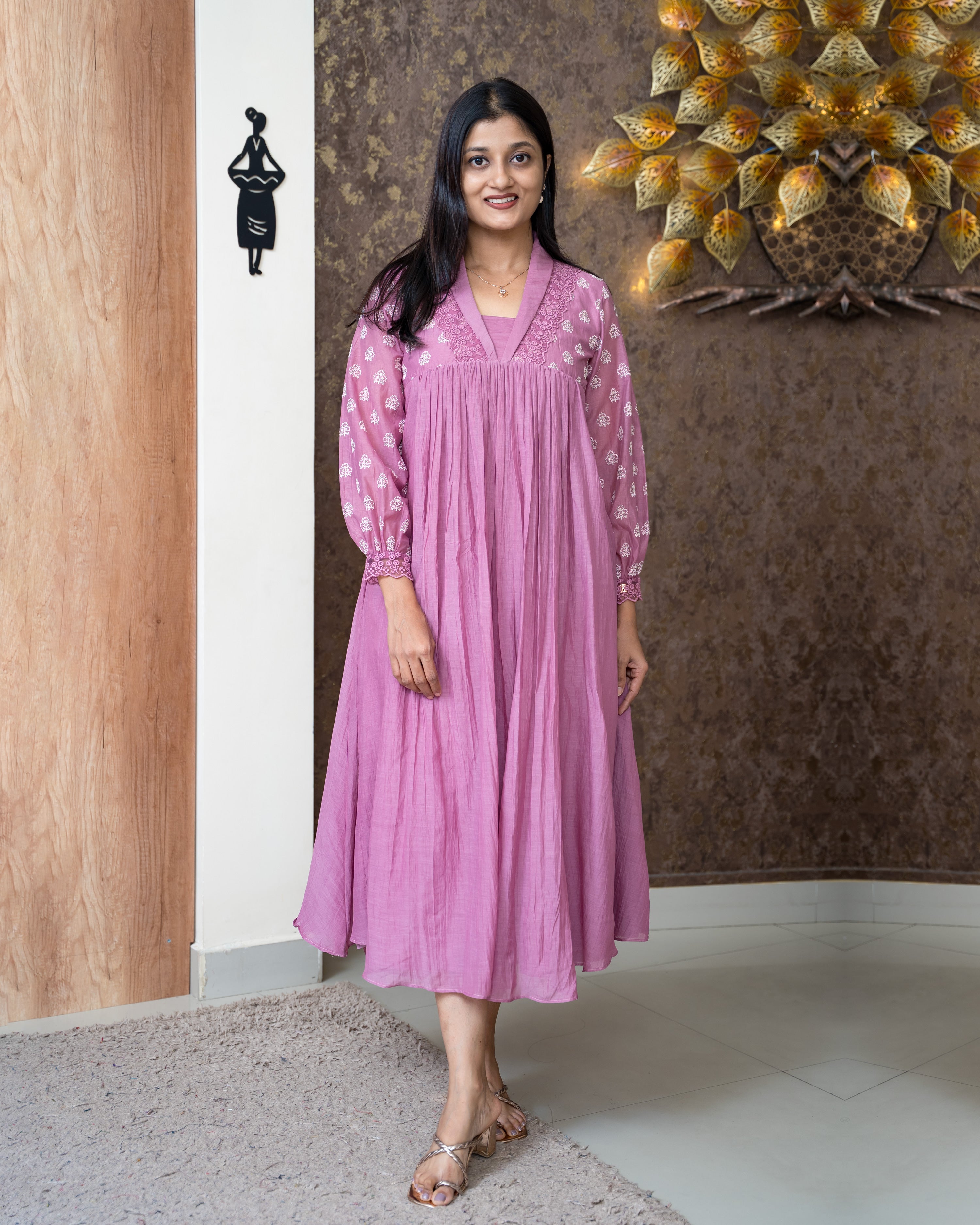 Load image into Gallery viewer, Mul Chanderi Designer Kurti(Pre-Order)-902