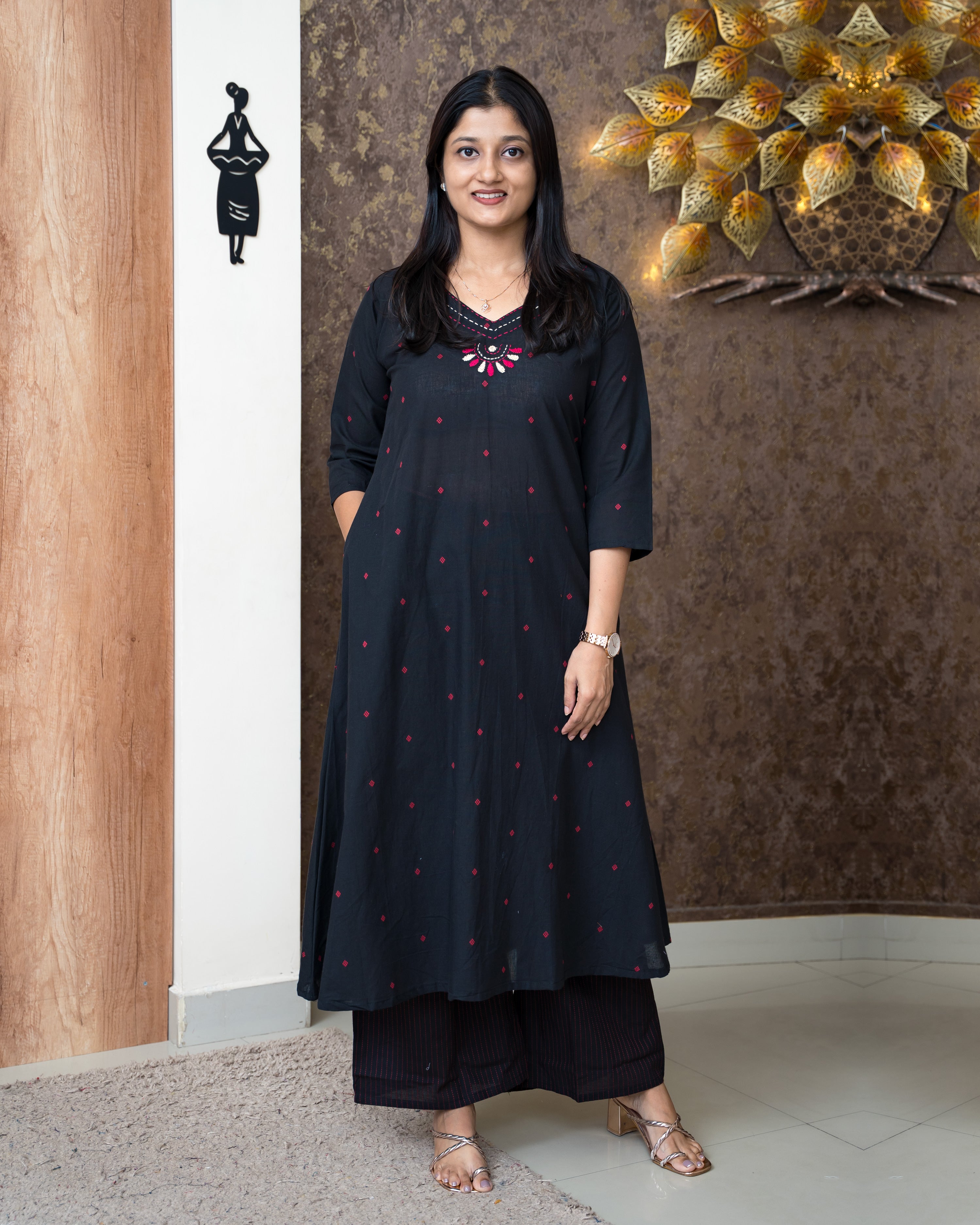 Load image into Gallery viewer, Cotton Co-Ord Set-6144