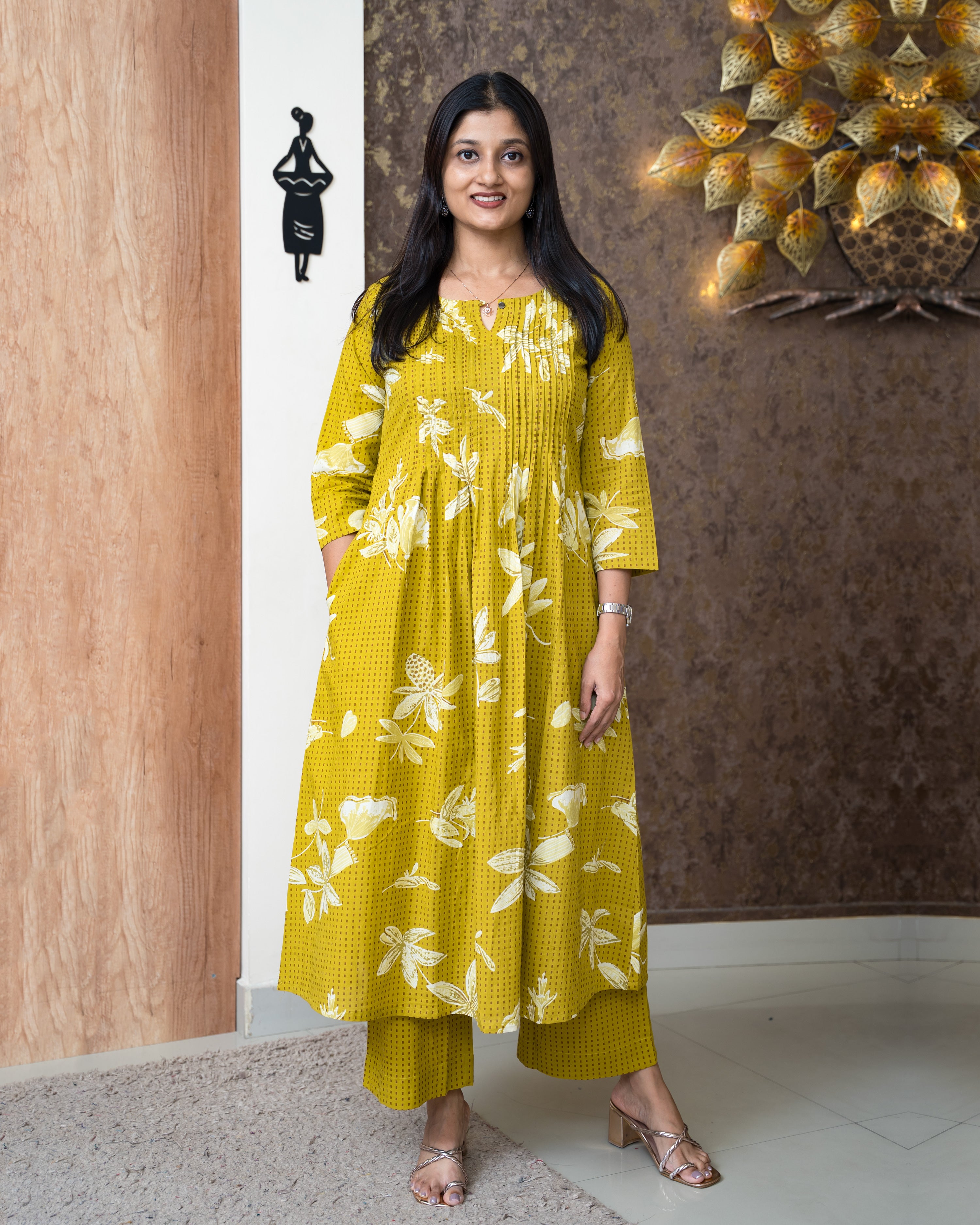 Load image into Gallery viewer, Cotton Co-Ord Set-6164