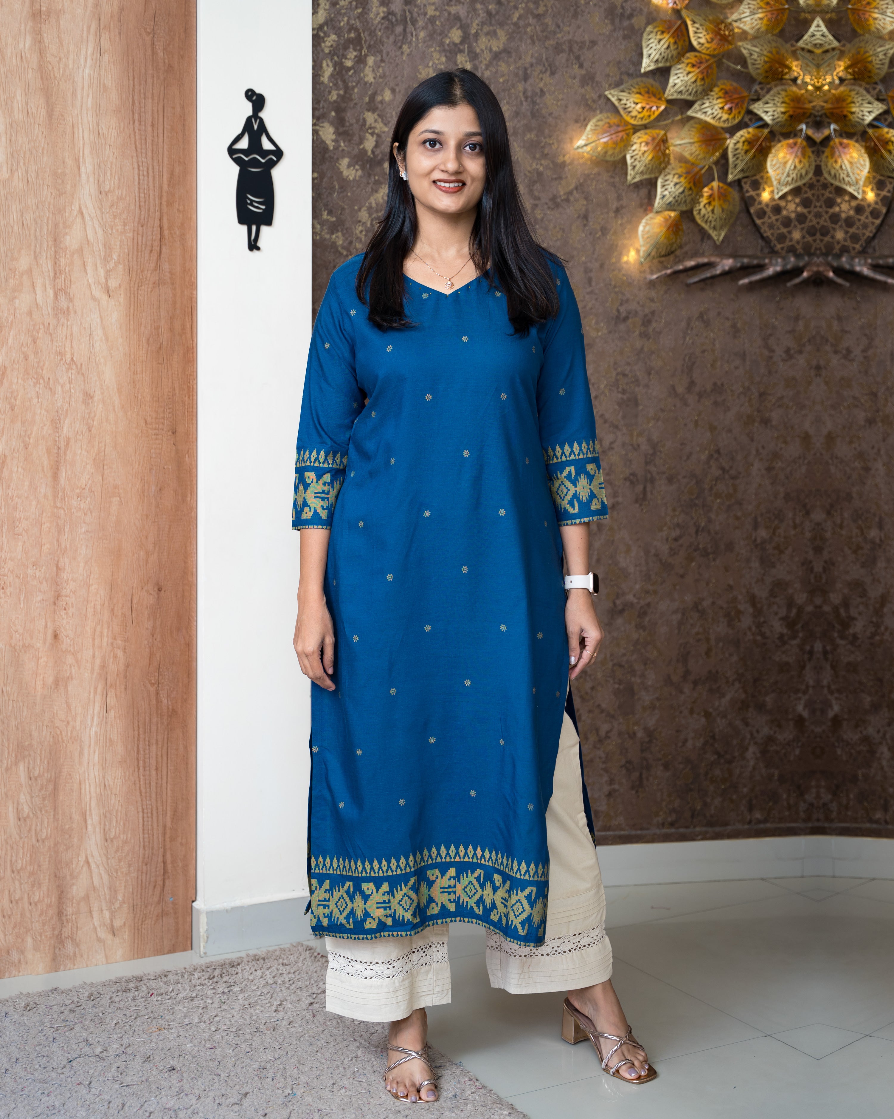 Load image into Gallery viewer, Cotton Kurti-6174