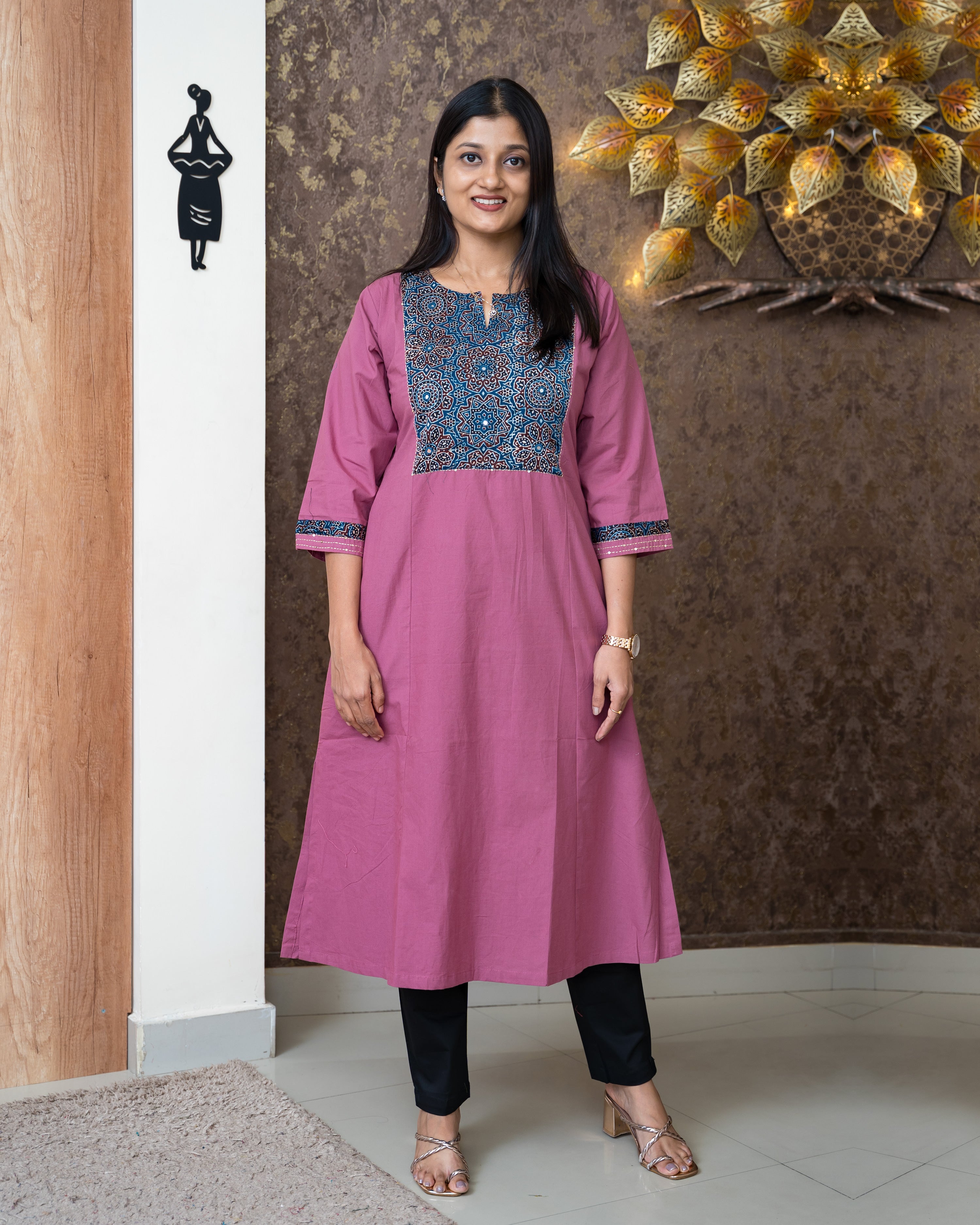 Load image into Gallery viewer, Cotton Kurti-6172