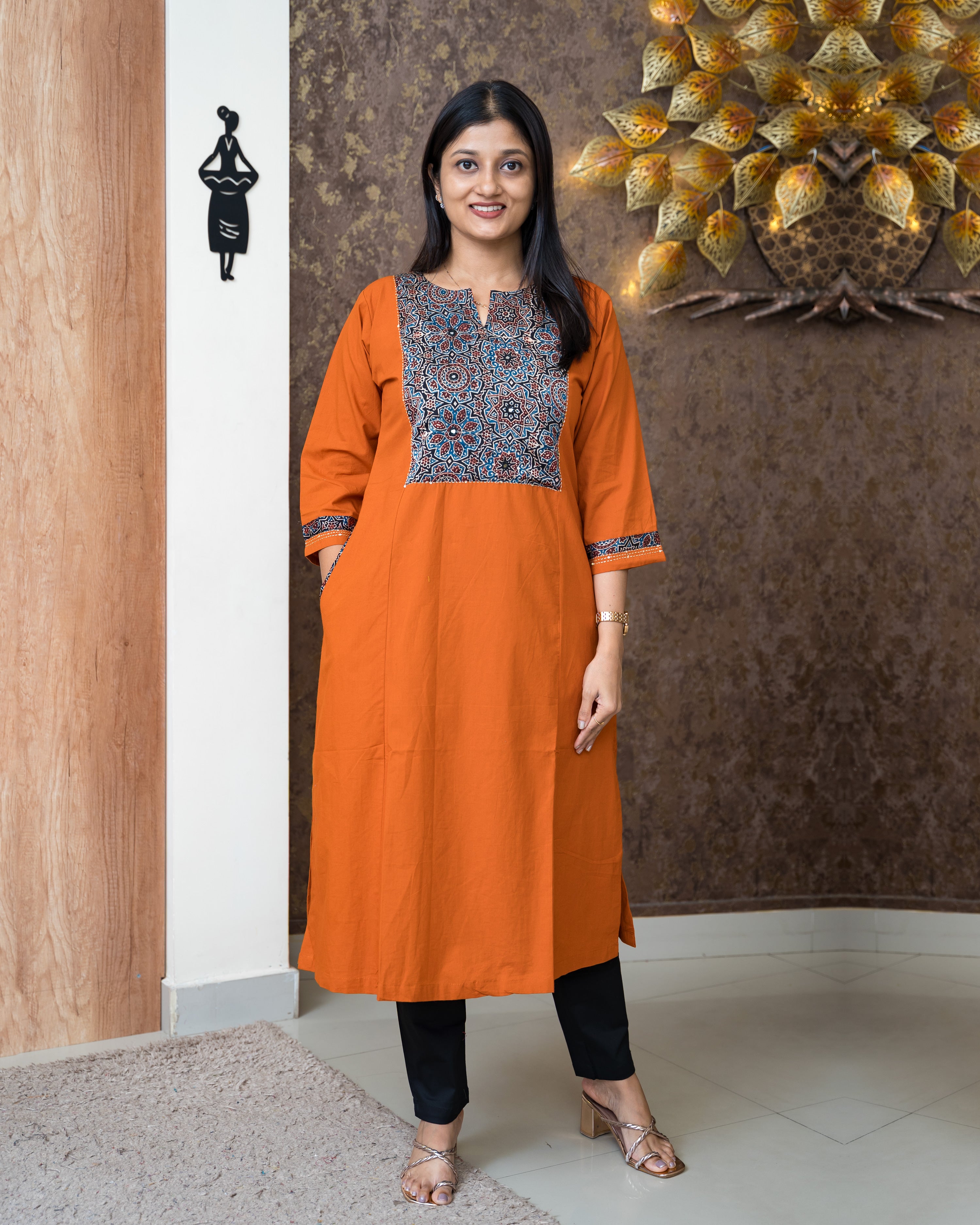 Load image into Gallery viewer, Cotton Kurti-6172