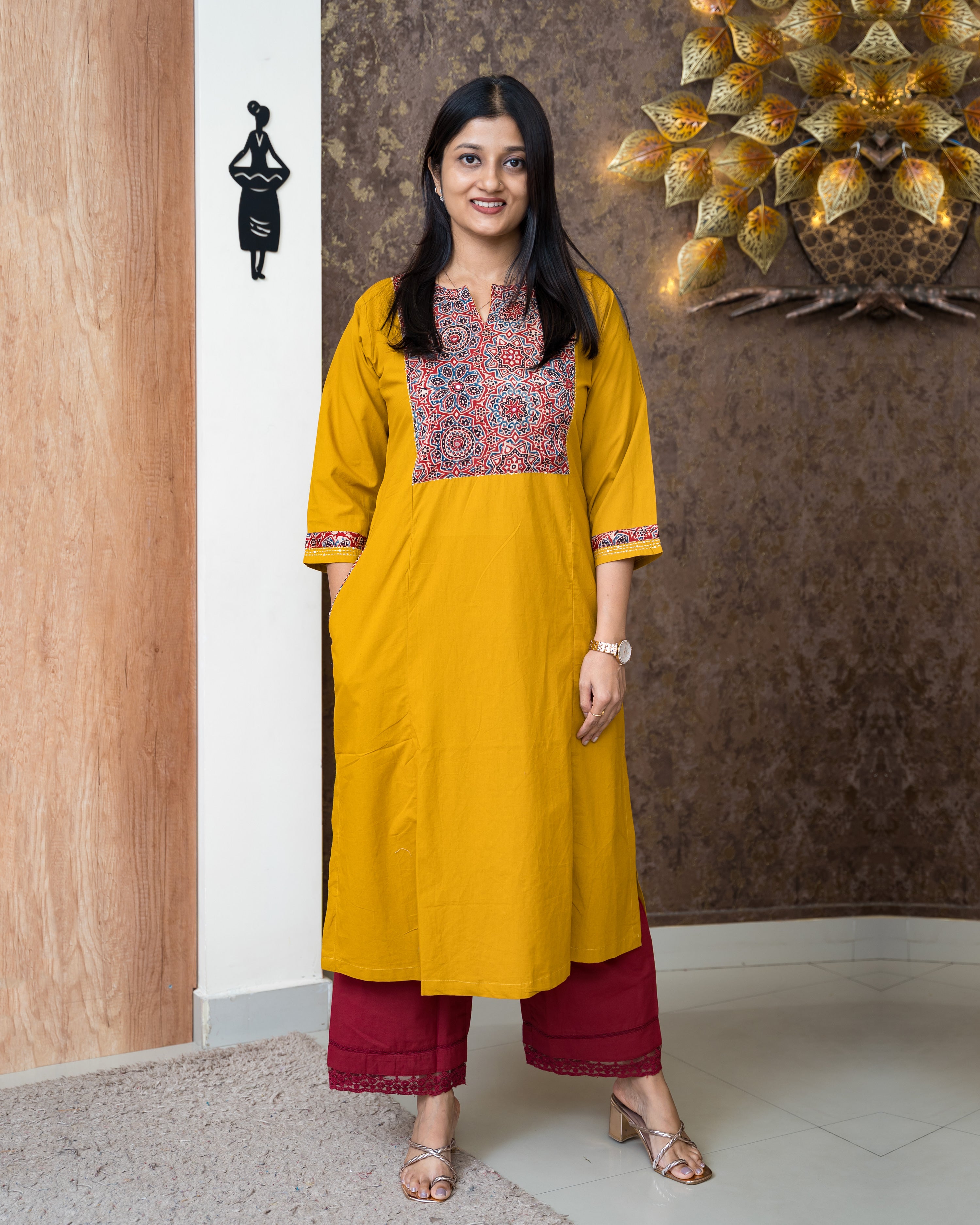 Load image into Gallery viewer, Cotton Kurti-6172