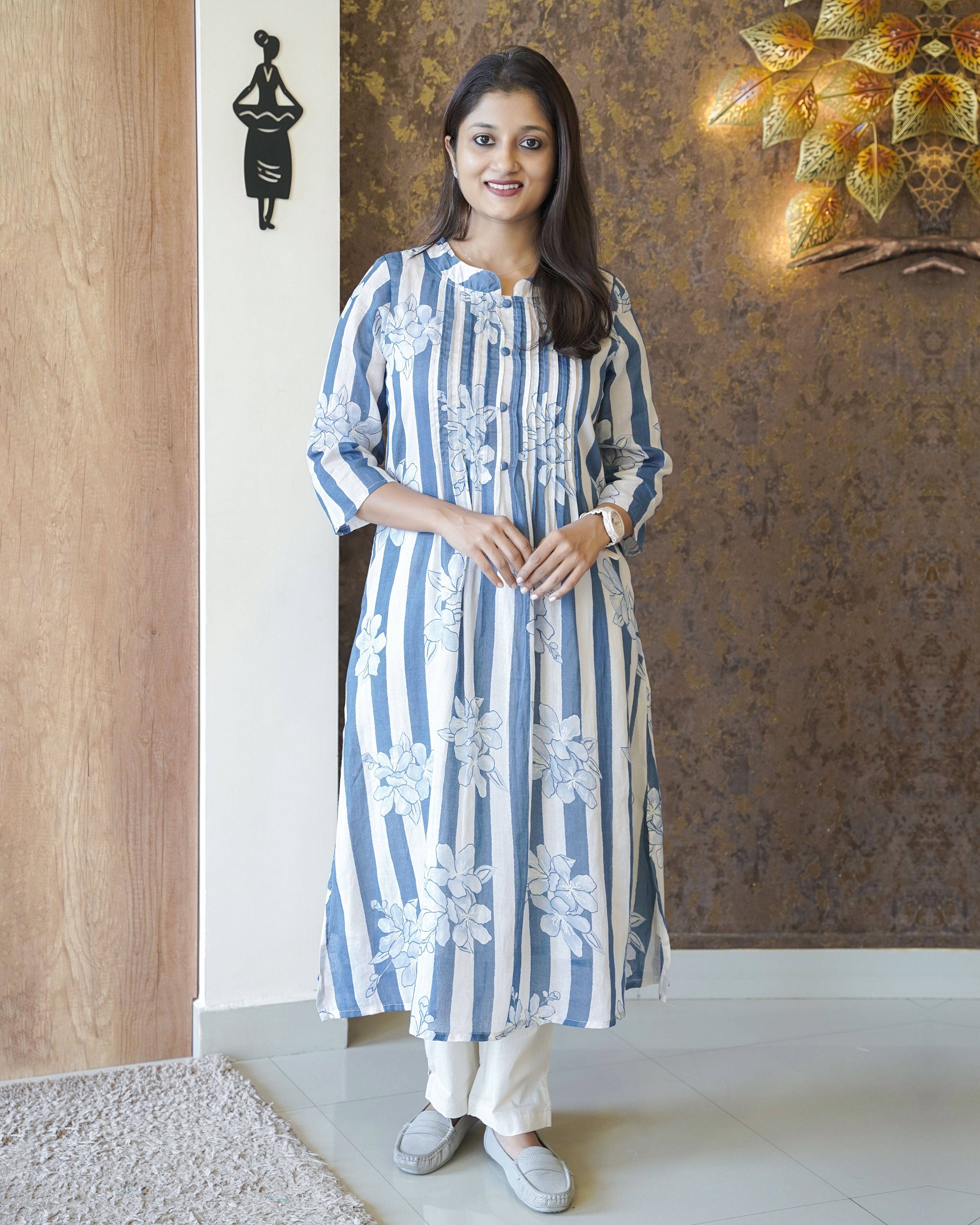 Load image into Gallery viewer, Pure Mul Cotton Co-Ord Set-1866