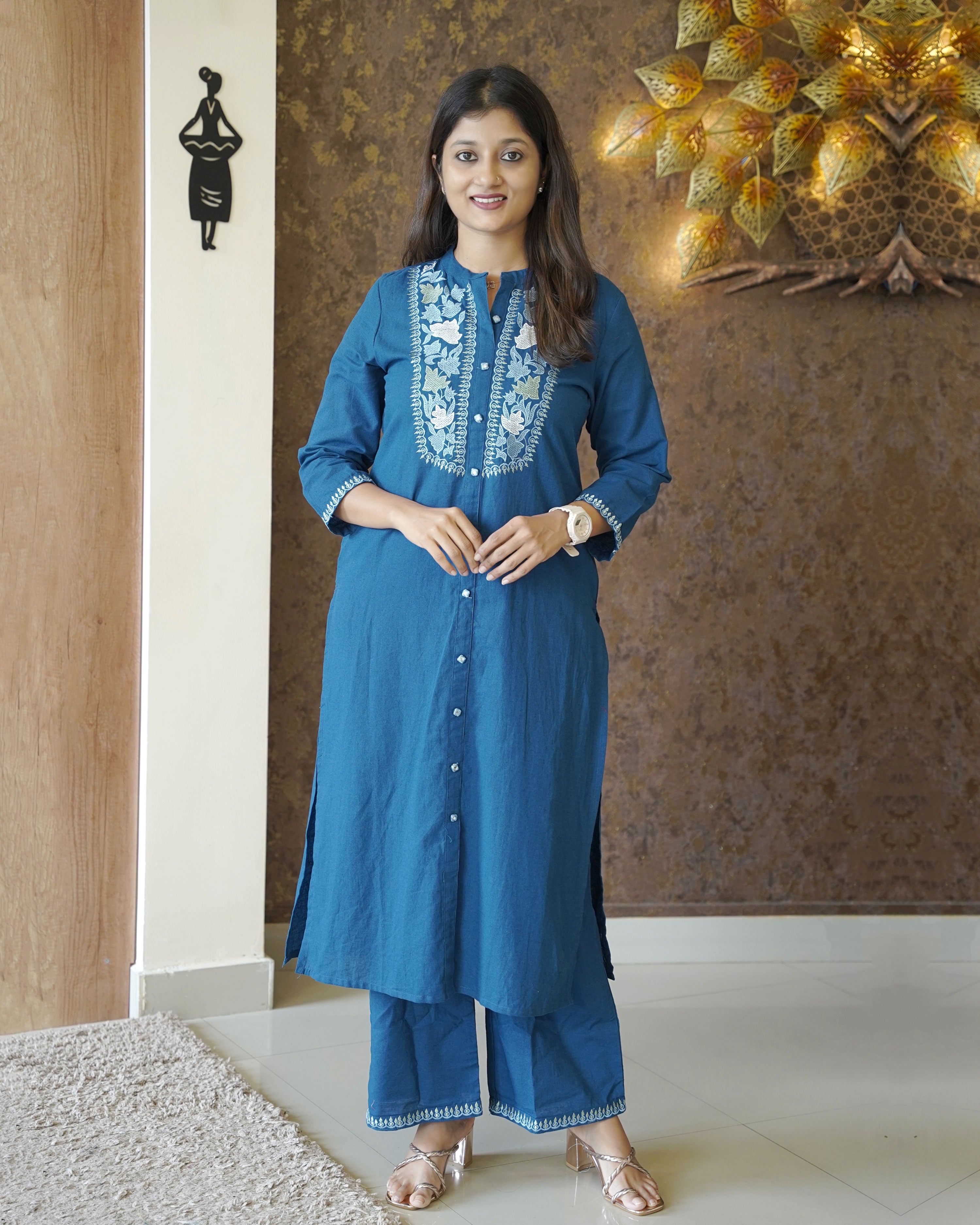 Load image into Gallery viewer, Pure Cotton Co-Ord Set - 2269