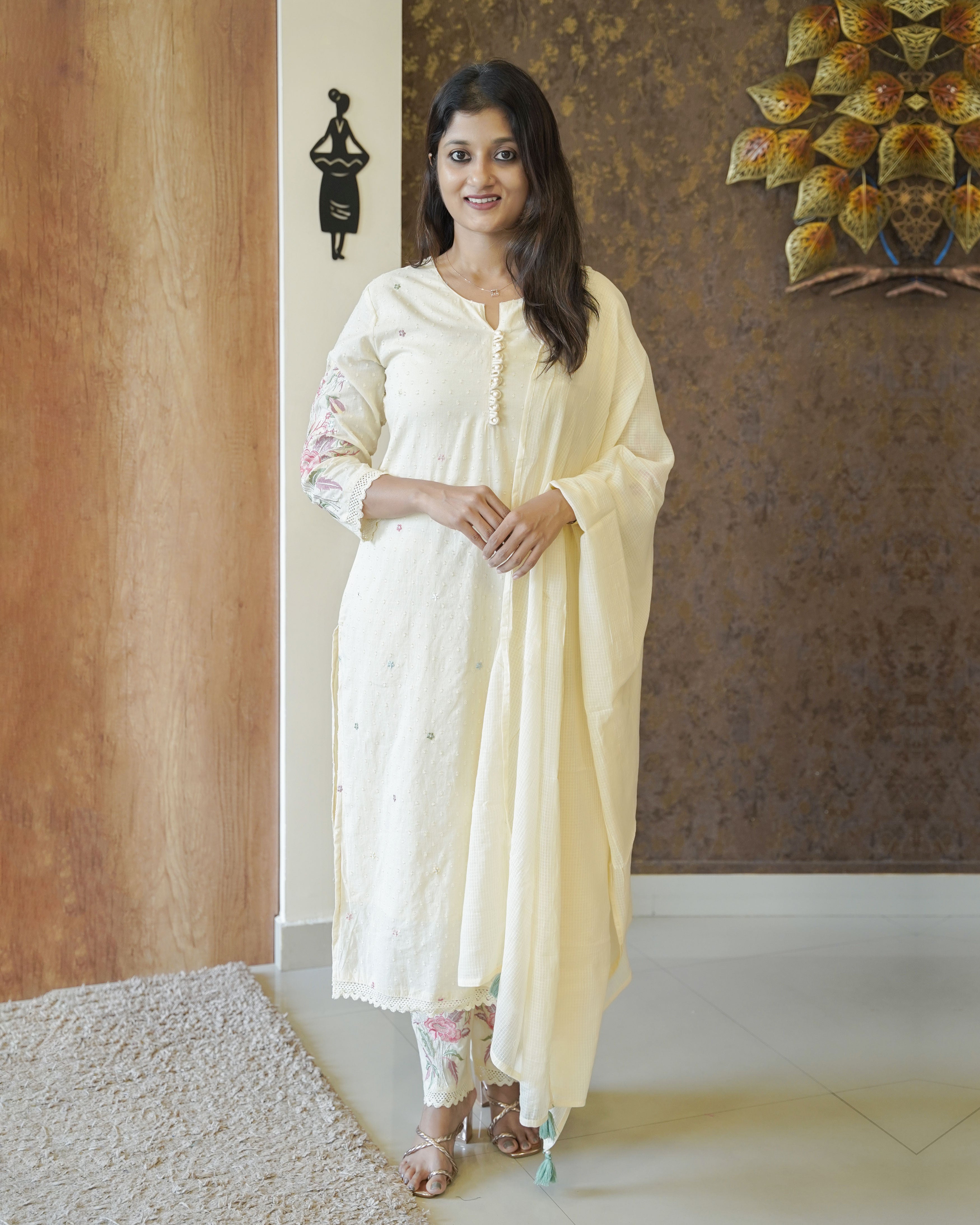 Load image into Gallery viewer, Pure Cotton Kurti Set - 2367