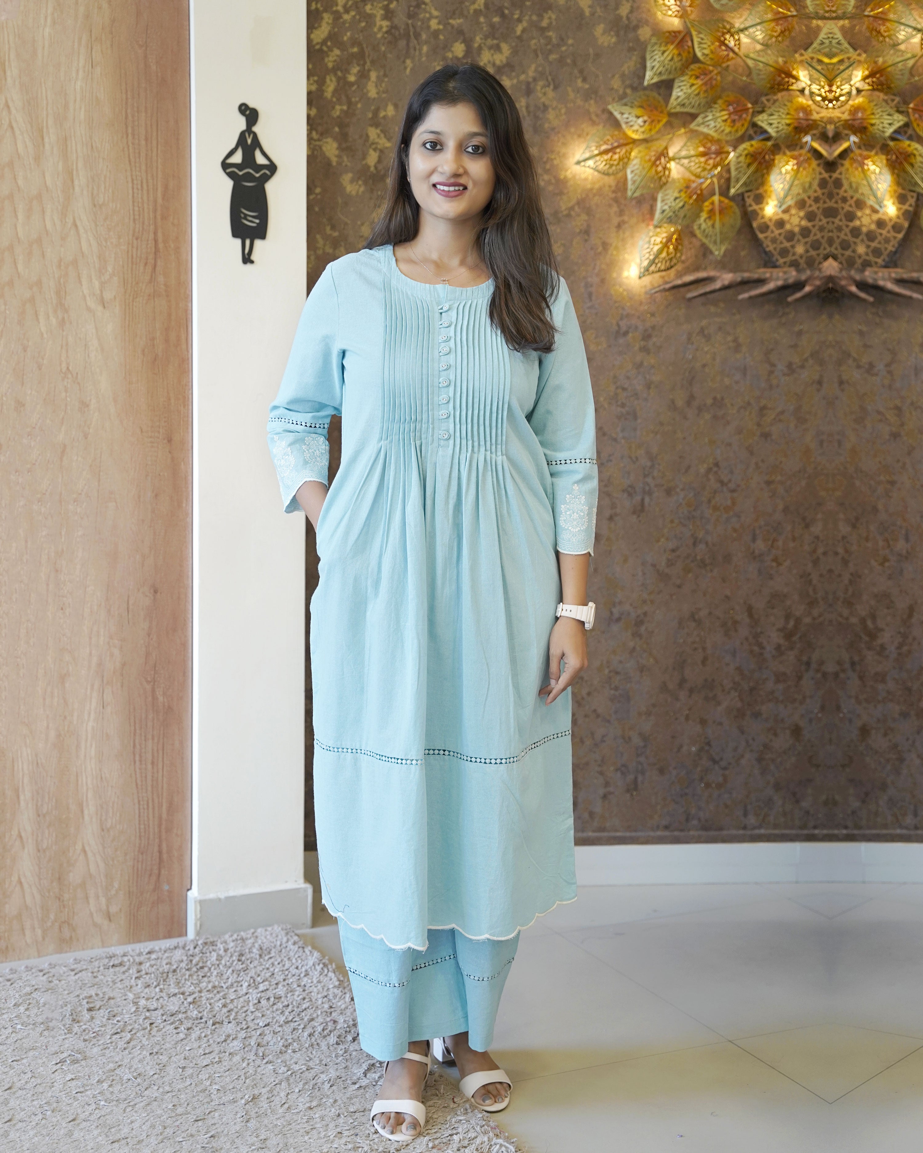 Load image into Gallery viewer, Pure Cotton Co-Ord Set - 2475