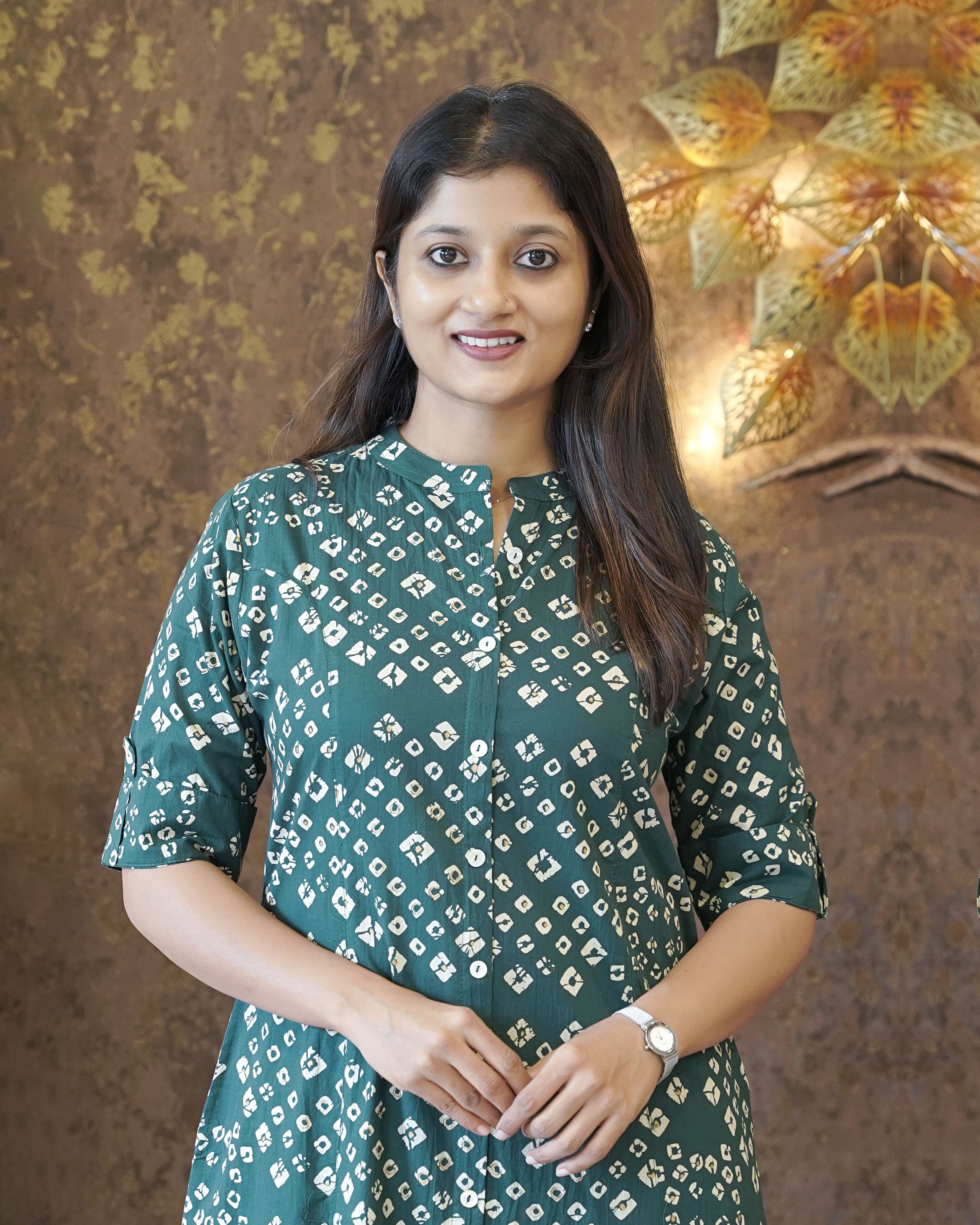 Load image into Gallery viewer, Printed Cotton Co-Ord Set- 2583