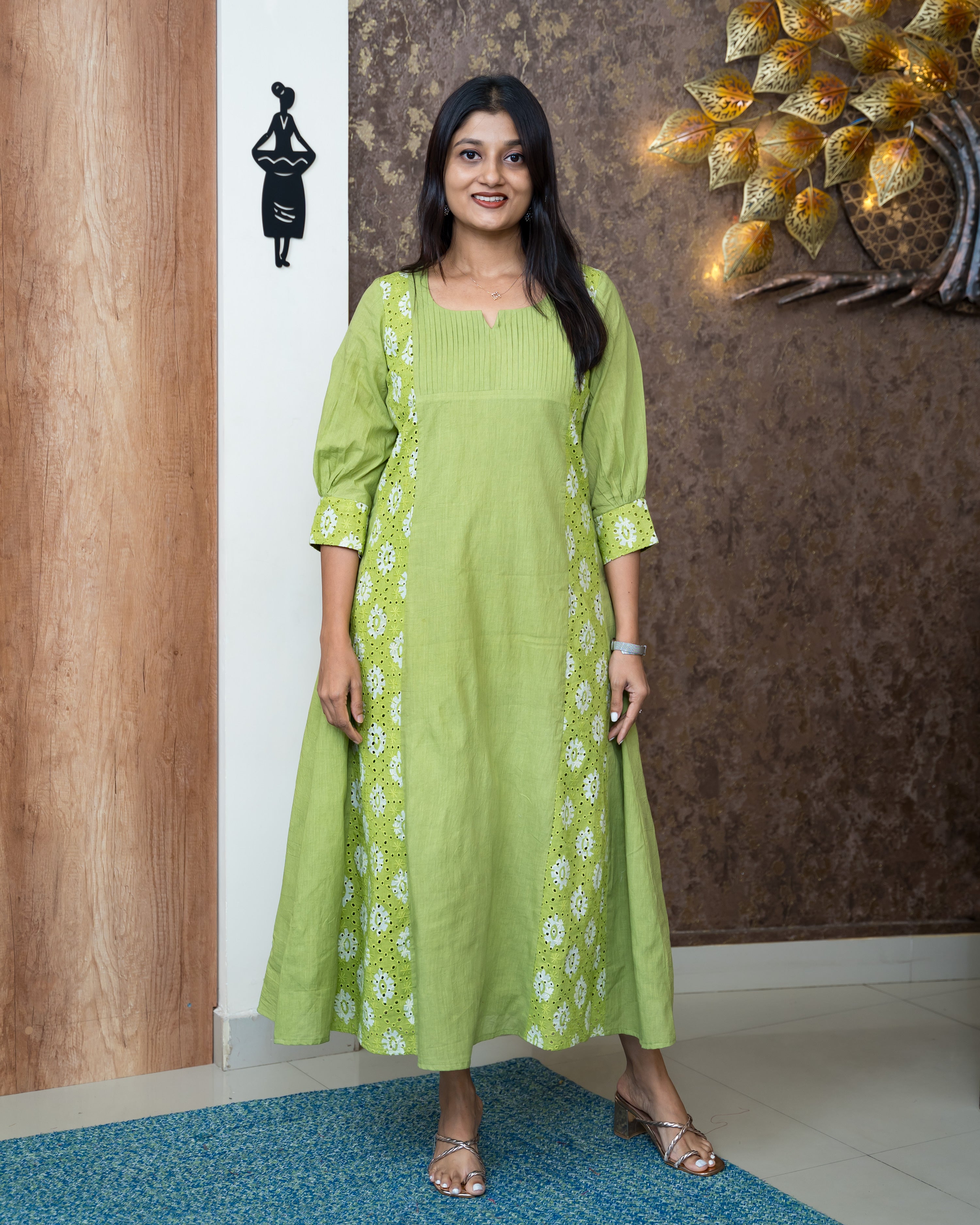 Load image into Gallery viewer, Cotton Designer Kurti(Pre-order)-982