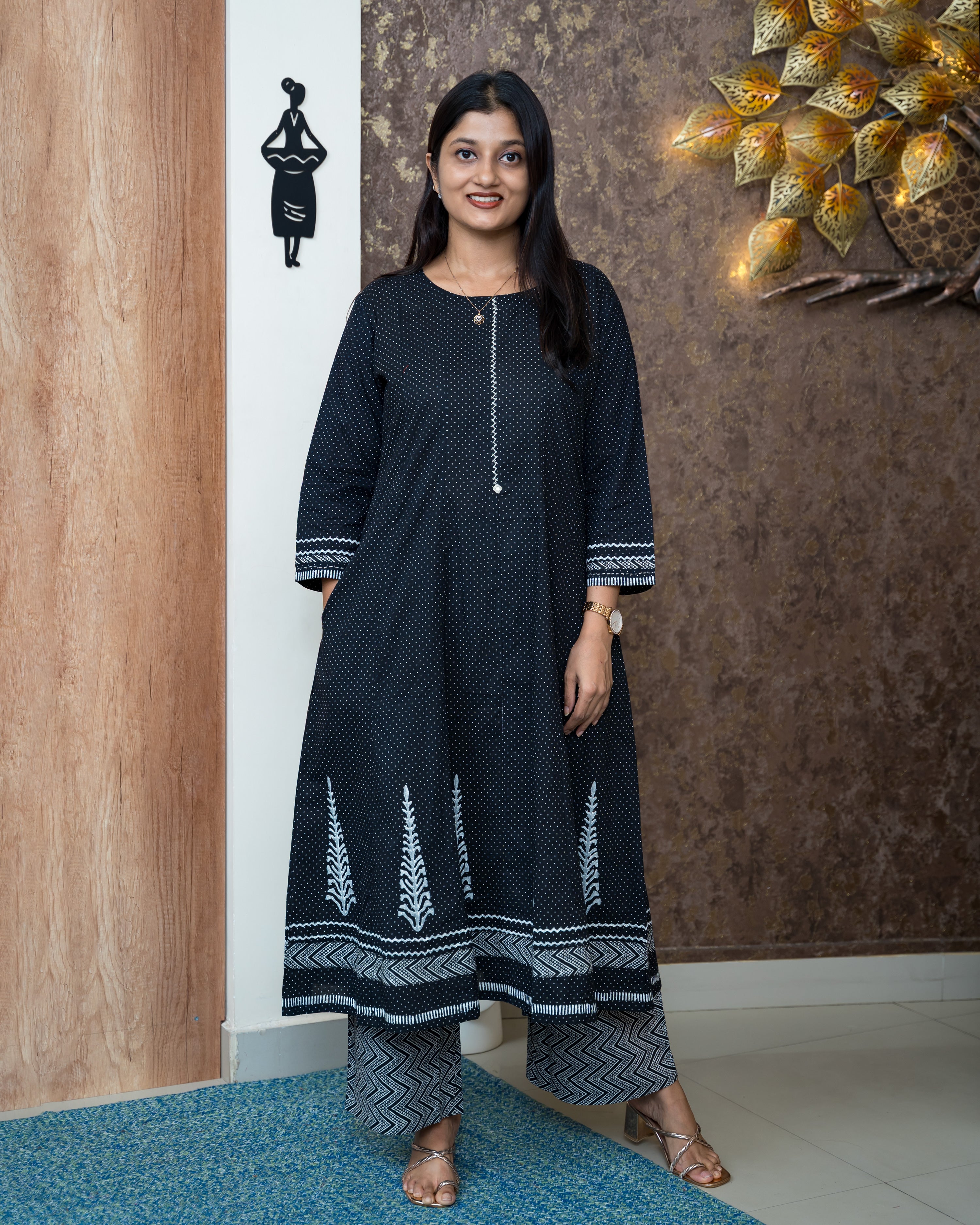 Load image into Gallery viewer, Cotton Co-Ord Set-6688