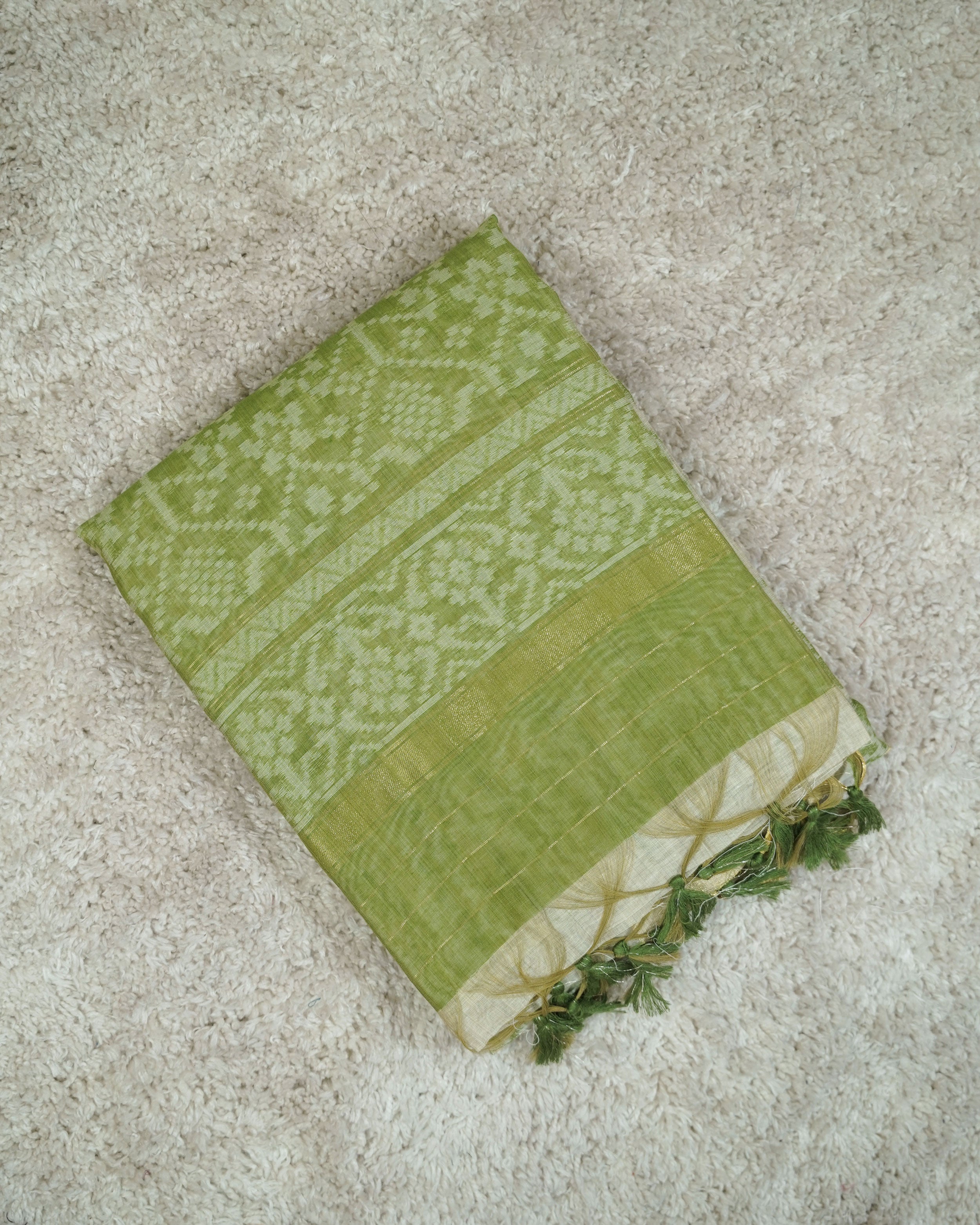 Load image into Gallery viewer, Chanderi Cotton Saree-2539