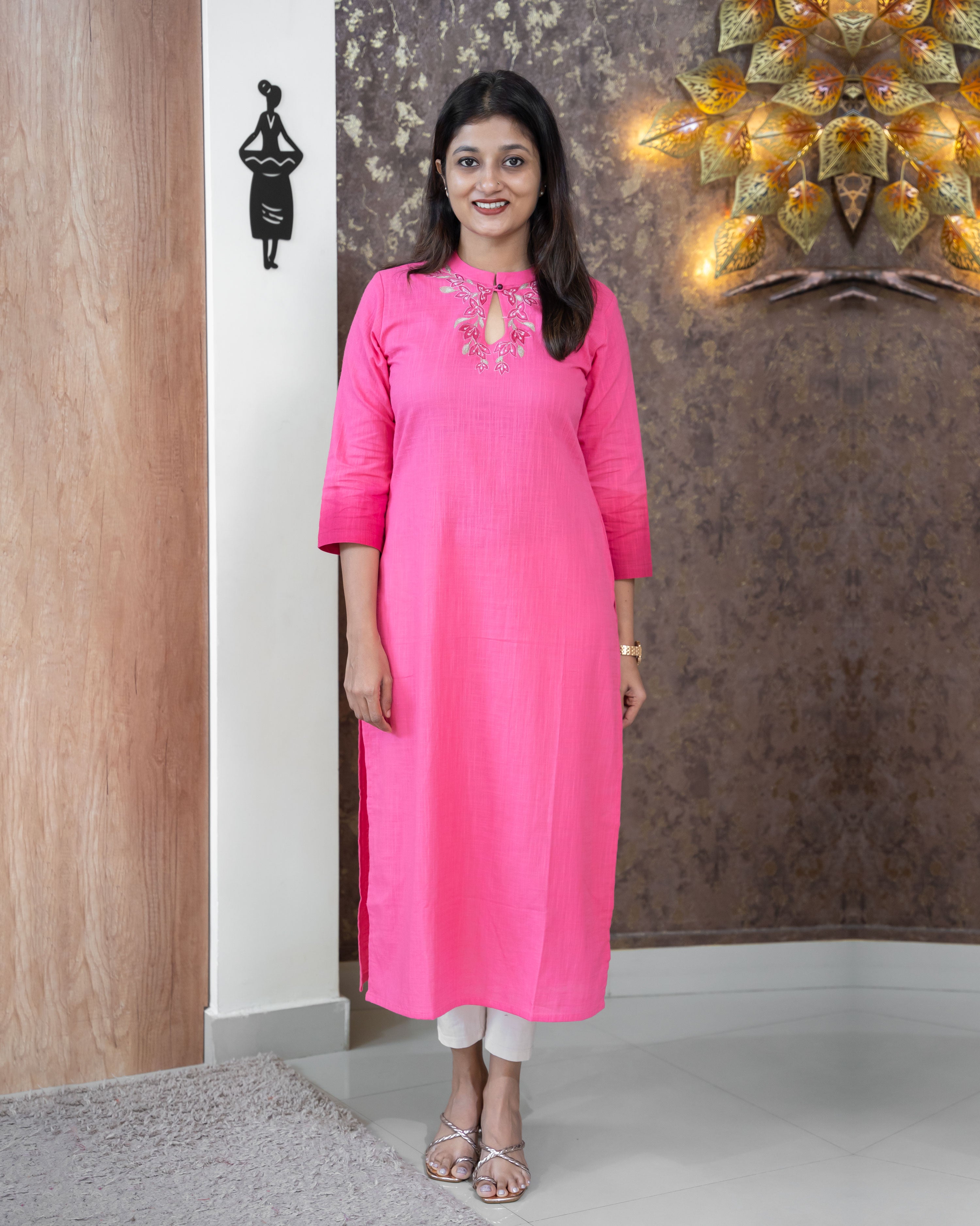 Load image into Gallery viewer, Pure Cotton Kurti-3150