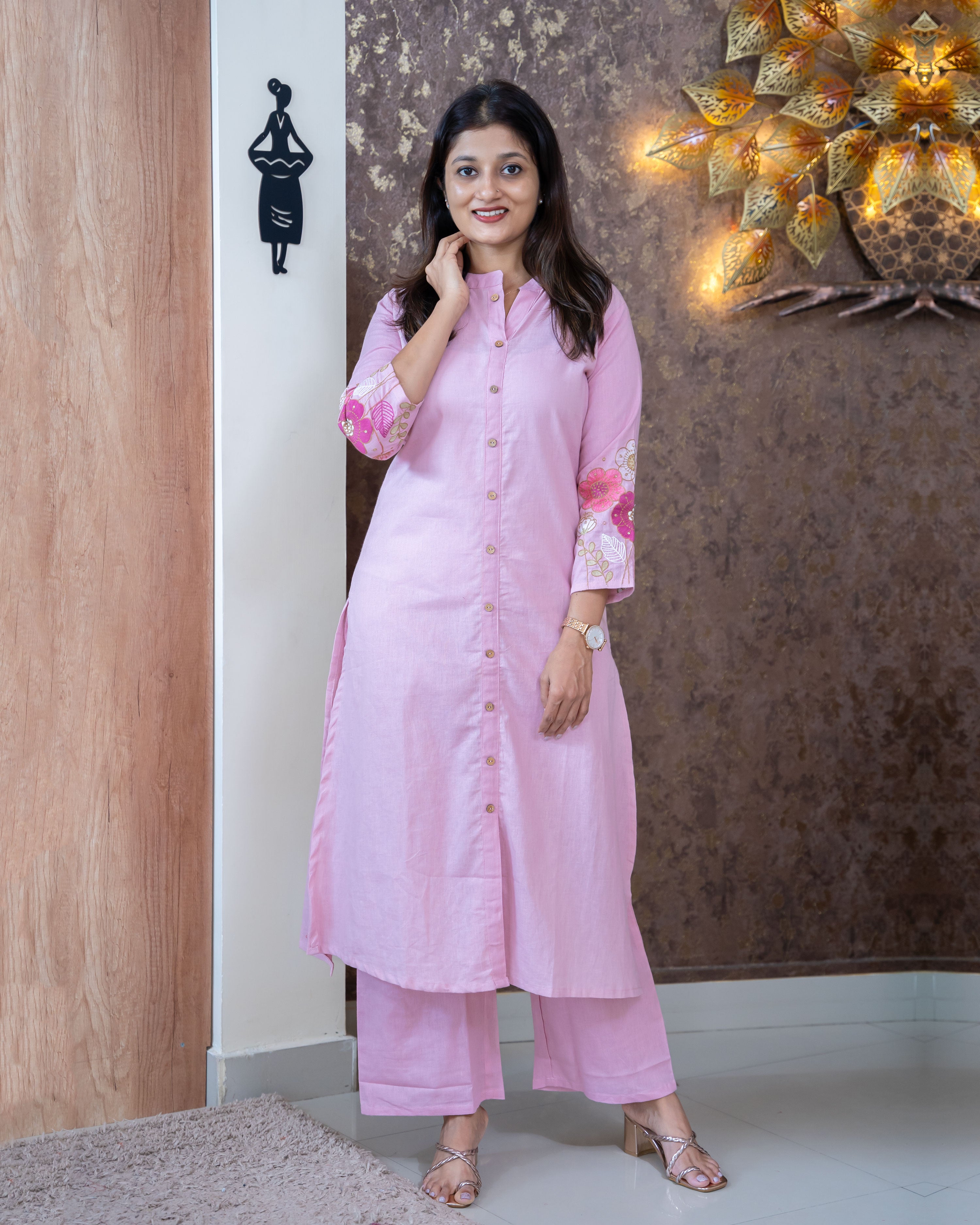 Load image into Gallery viewer, Pure Cotton Co-Ord Set-3157