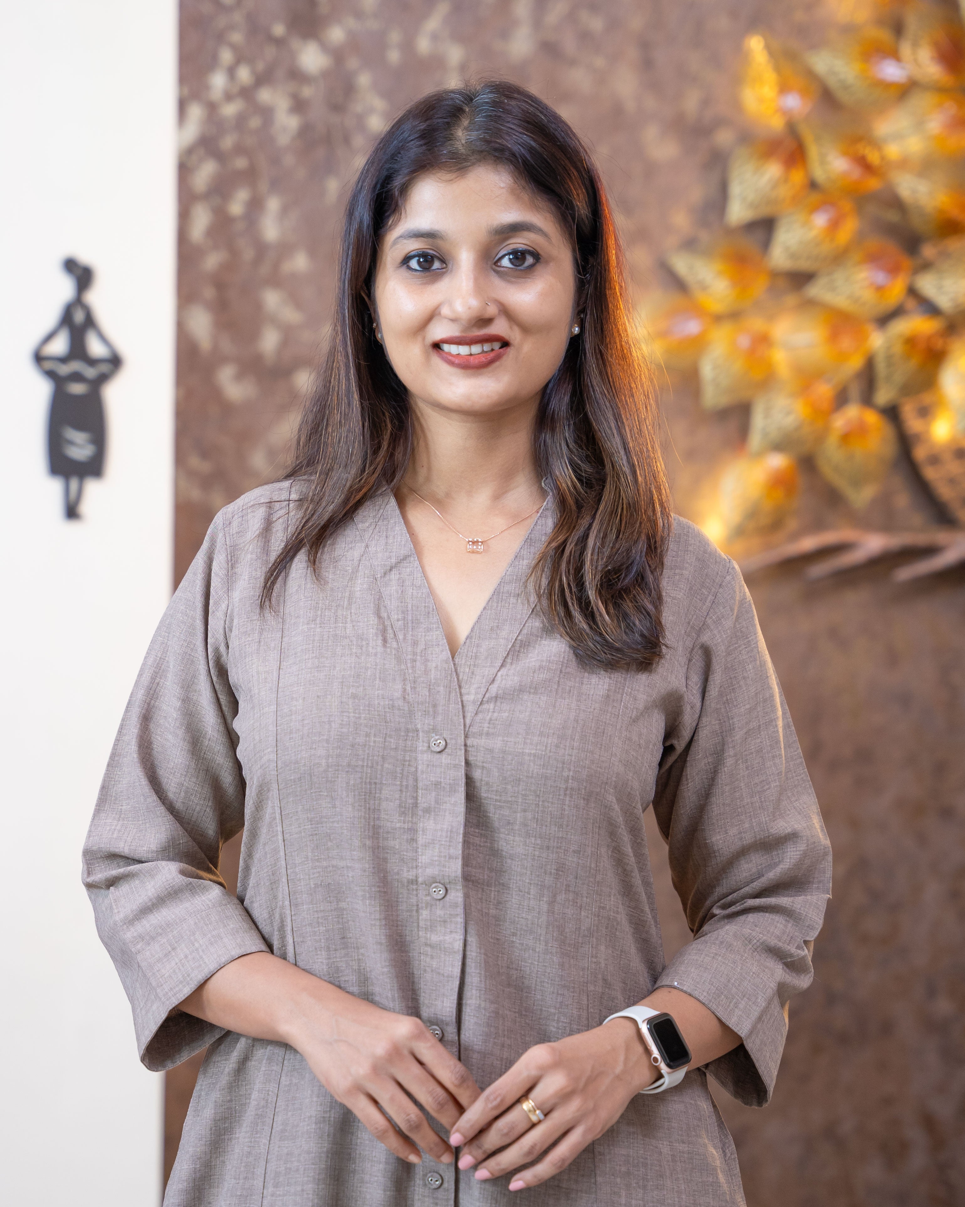 Load image into Gallery viewer, Semi Silk Co-Ord Set-3228