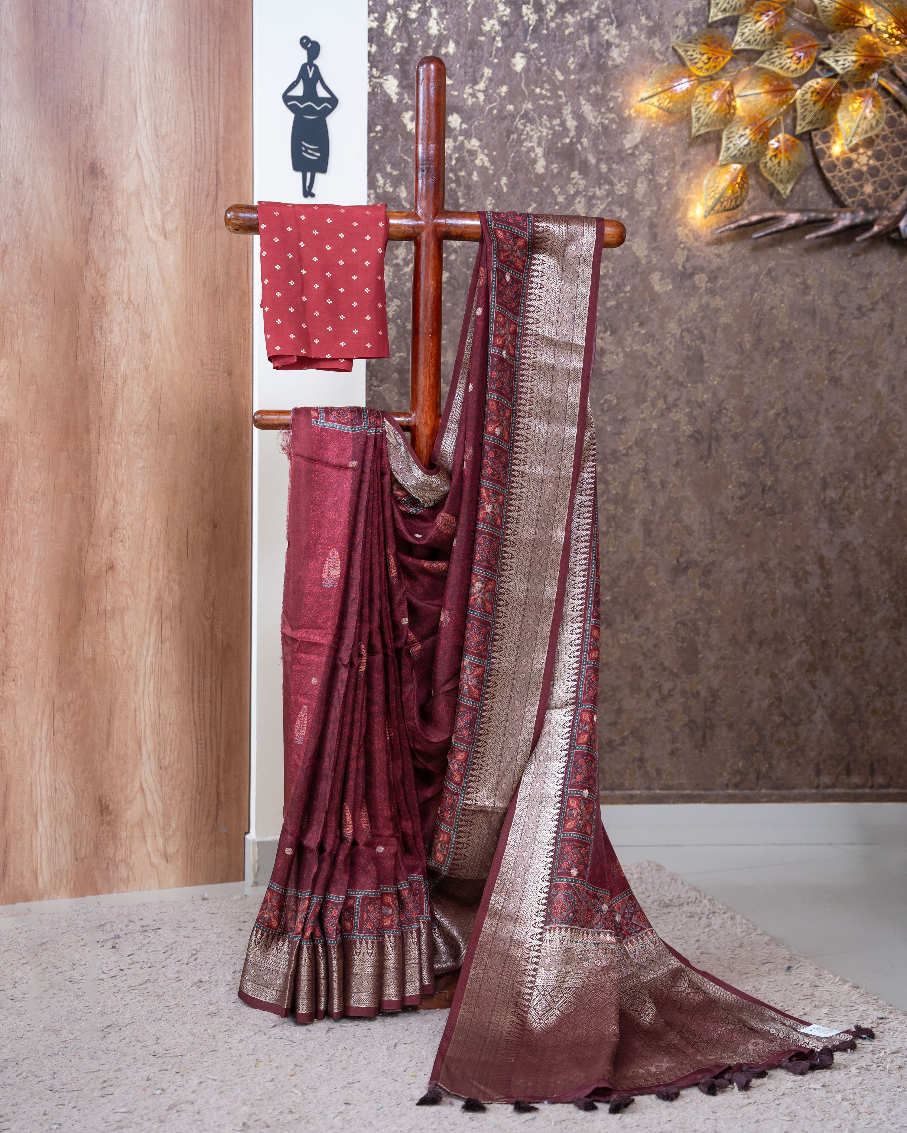 Load image into Gallery viewer, Gaji Silk Saree-2531