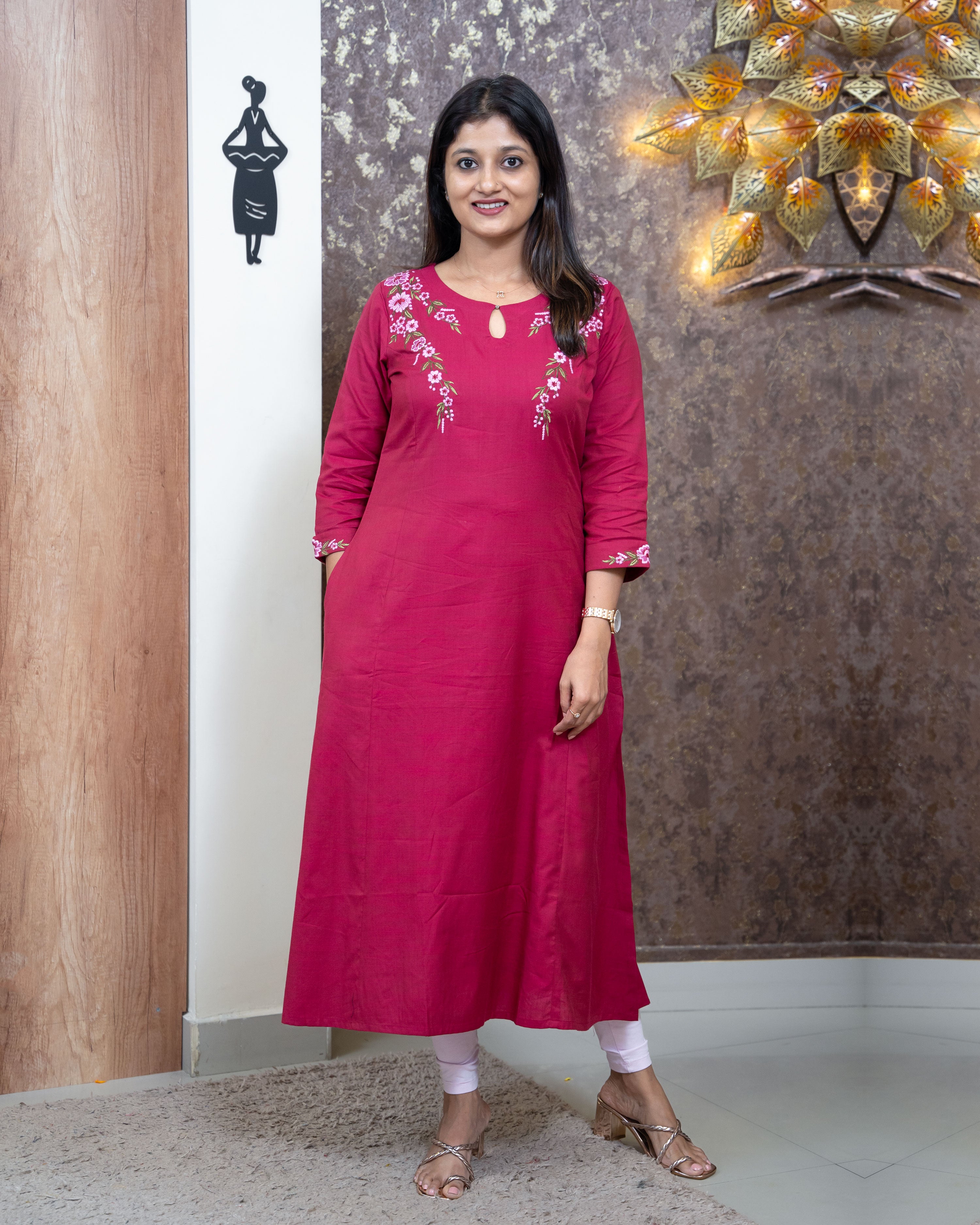Load image into Gallery viewer, Pure Cotton Kurti-3260