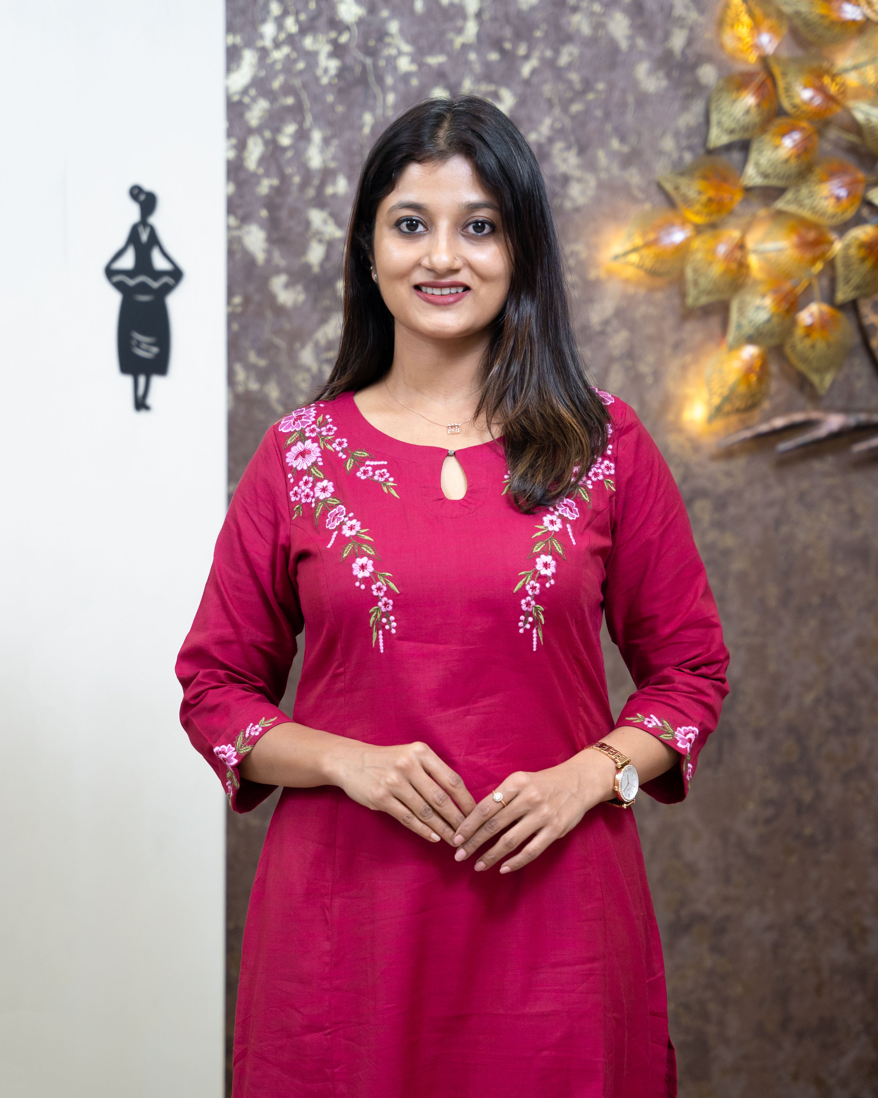 Load image into Gallery viewer, Pure Cotton Kurti-3260