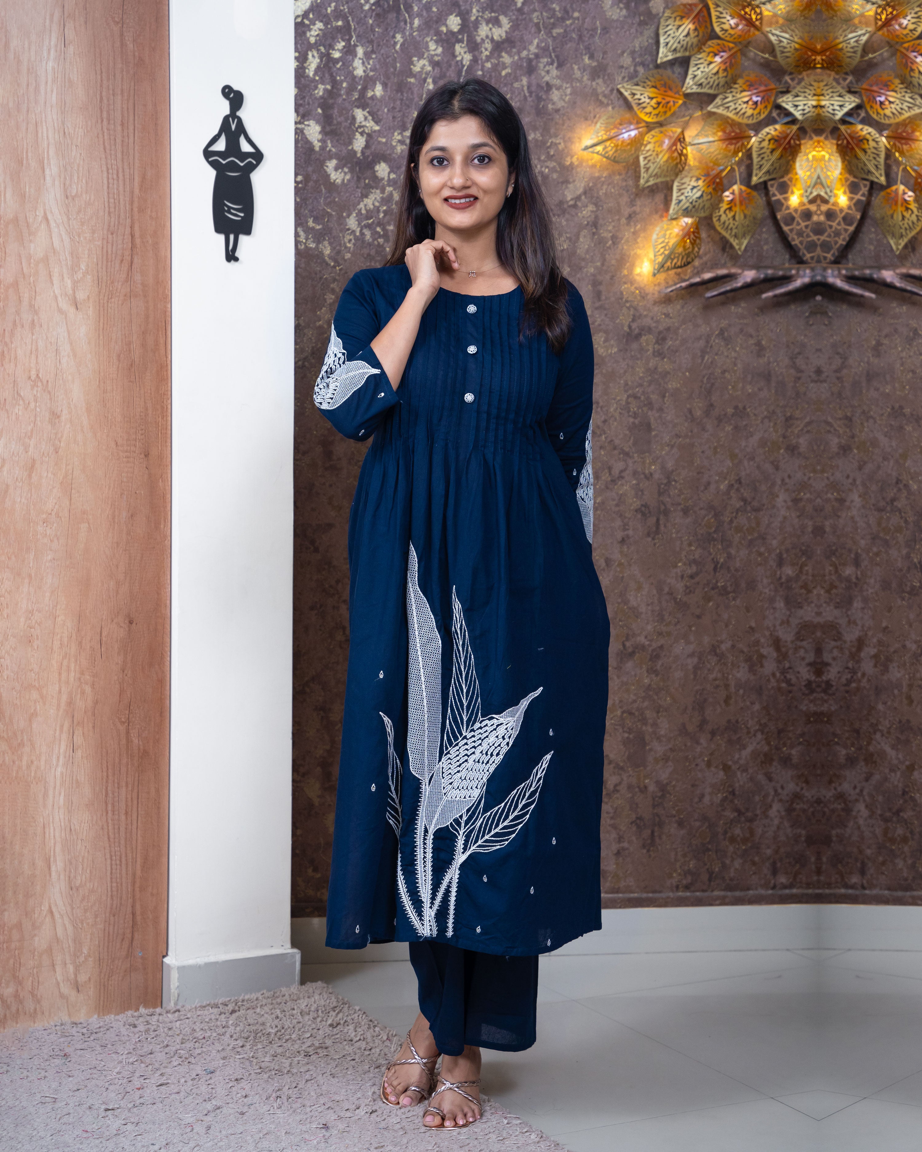 Load image into Gallery viewer, Pure Cotton Co-Ord Set-3312