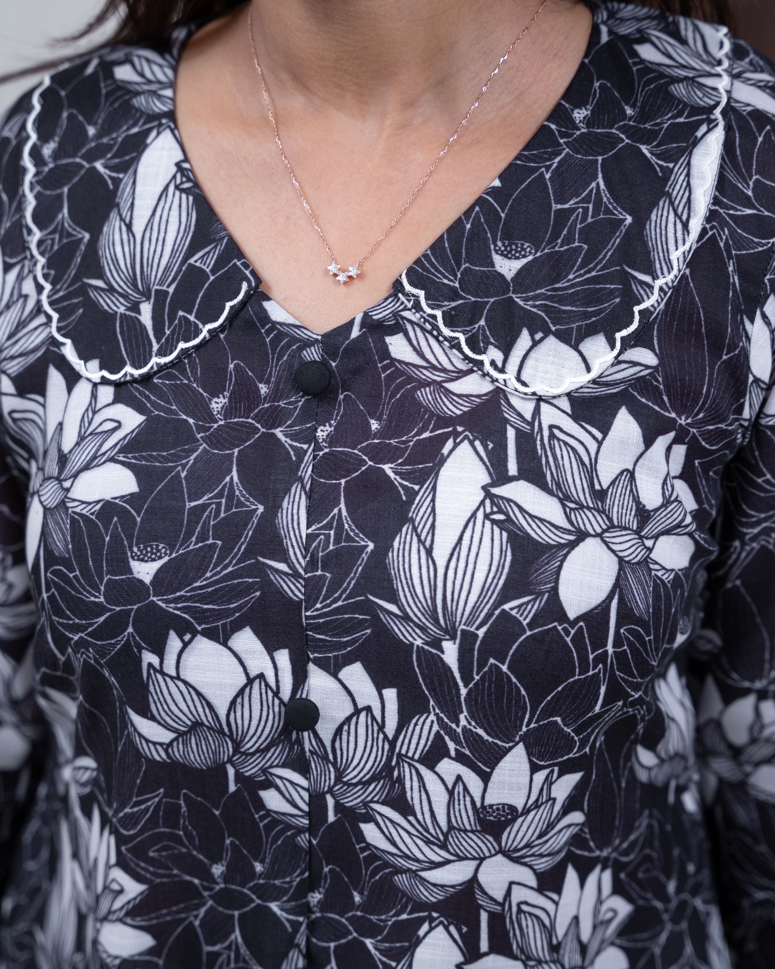 Load image into Gallery viewer, Linen Cotton Designer Kurti(Pre-Order)-3402